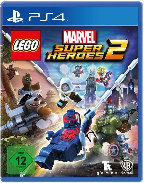 Vorderes Coverbild LEGO Marvel Super Heroes 2 (Playstation PS4)