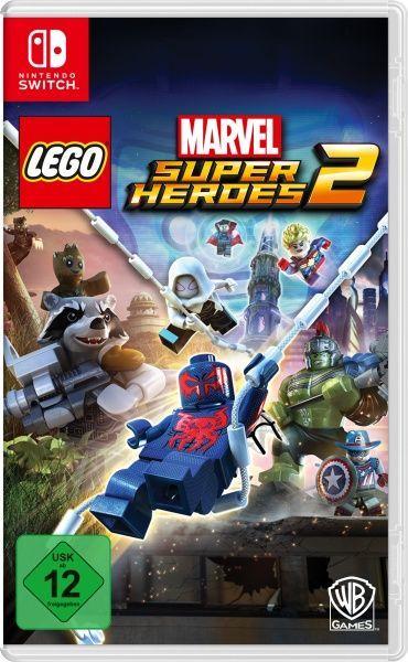 Vorderes Coverbild LEGO Marvel Super Heroes 2 (Nintendo Switch)