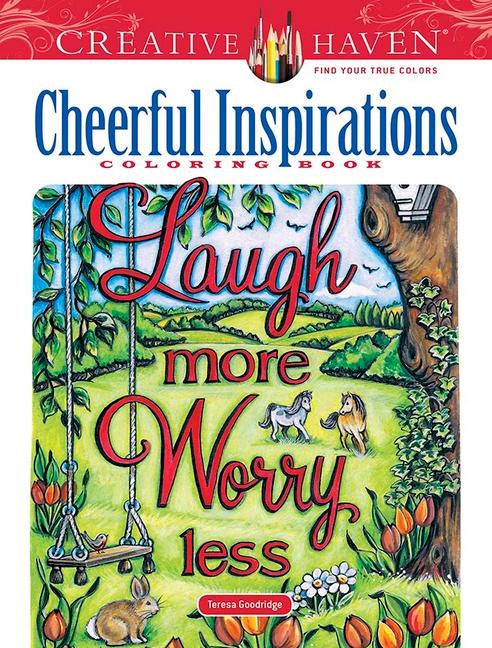 Vorderes Coverbild Creative Haven Cheerful Inspirations Coloring Book