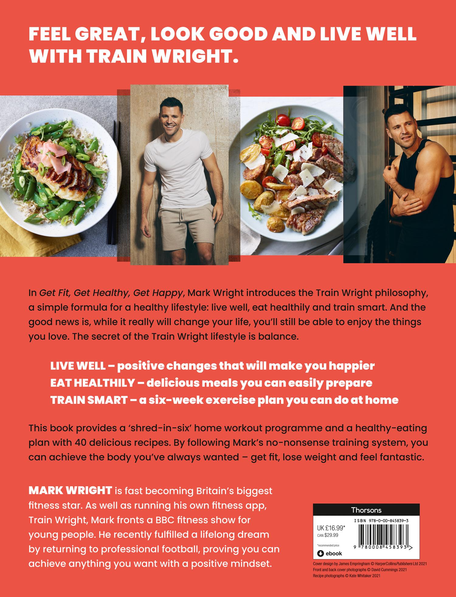 Rückseitencover Get Fit, Get Healthy, Get Happy