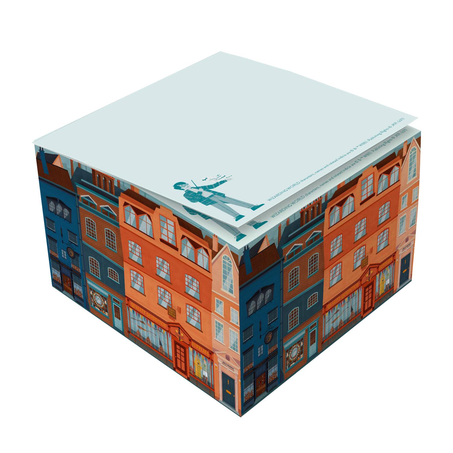 Vorderes Coverbild Harry Potter: Exploring Diagon Alley Memo Cube