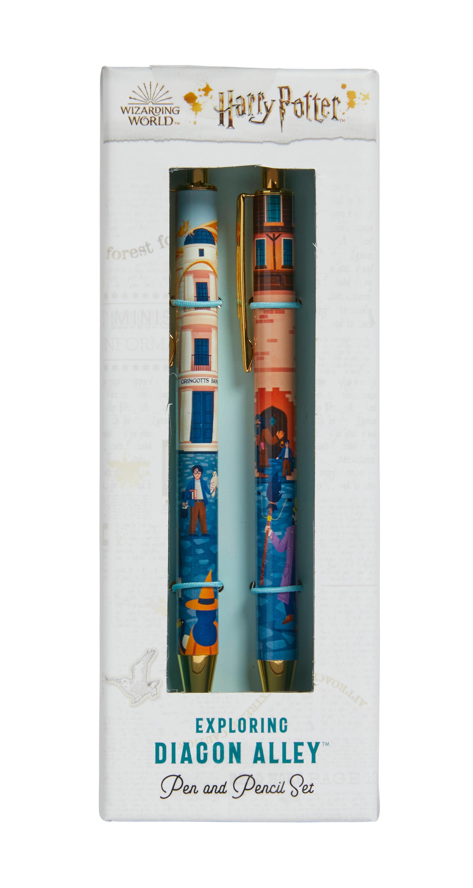 Vorderes Coverbild Harry Potter: Exploring Diagon Alley Pen and Pencil Set (Set of 2)