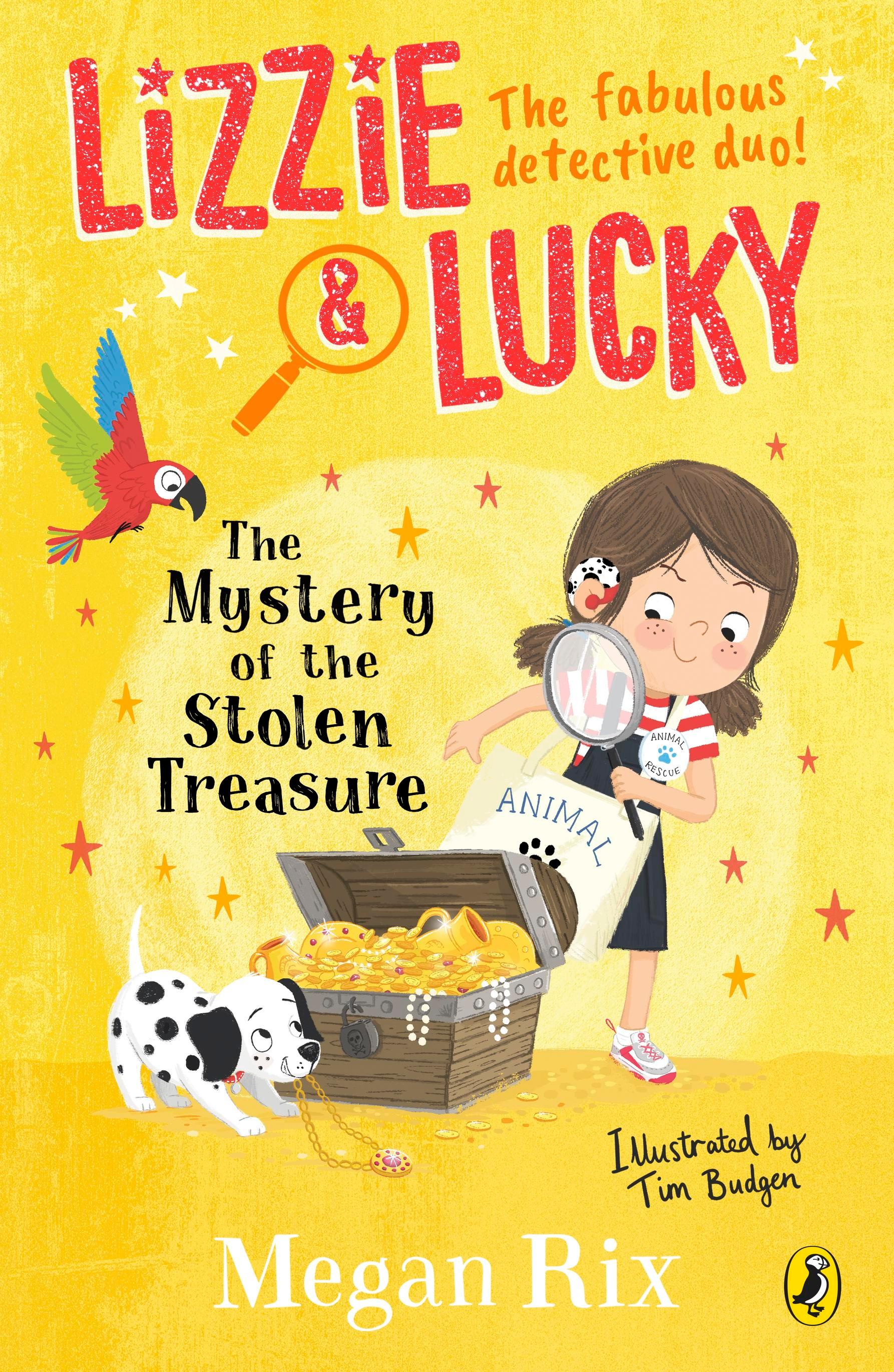 Vorderes Coverbild Lizzie and Lucky: The Mystery of the Stolen Treasure