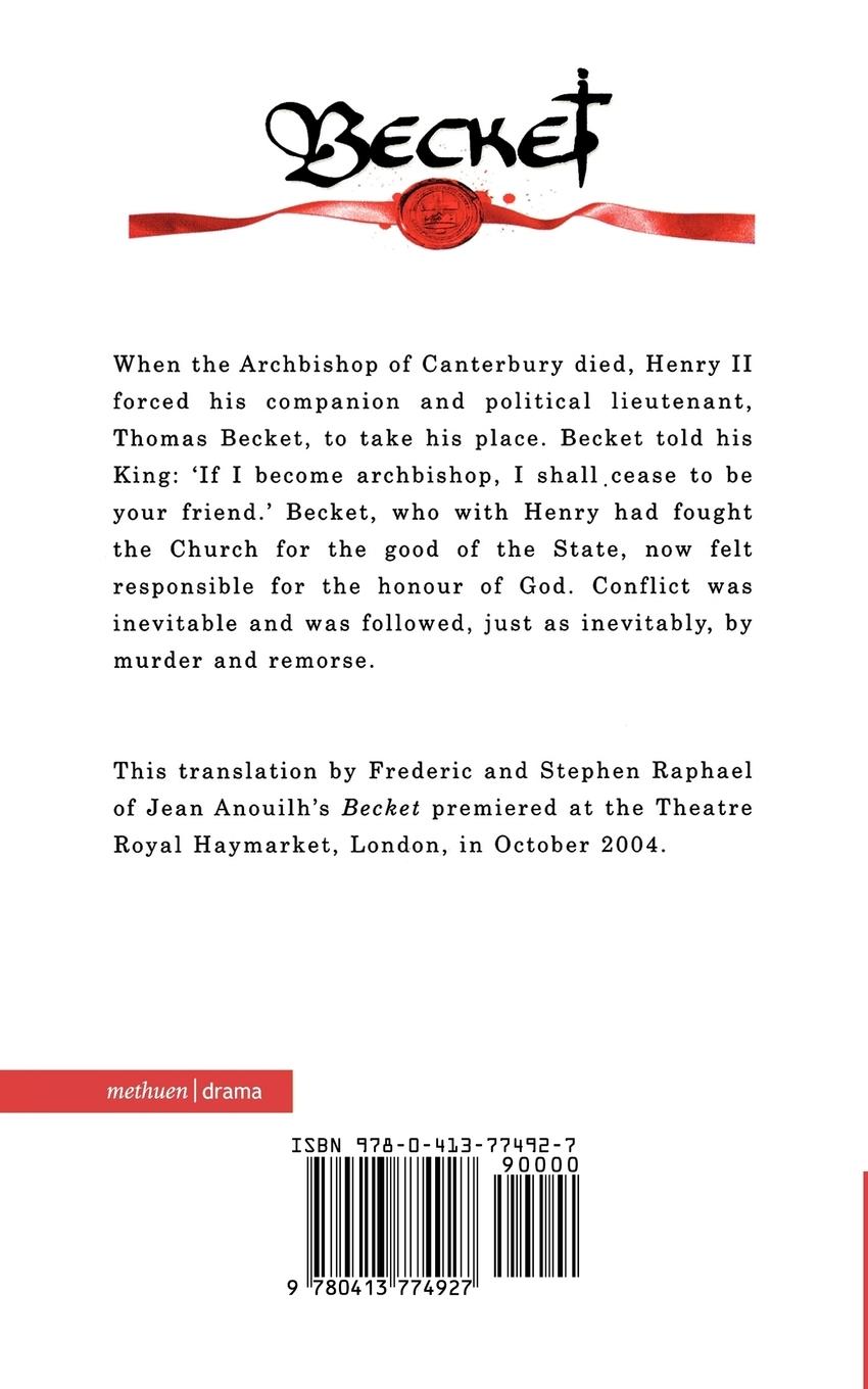 Rückseitencover Becket