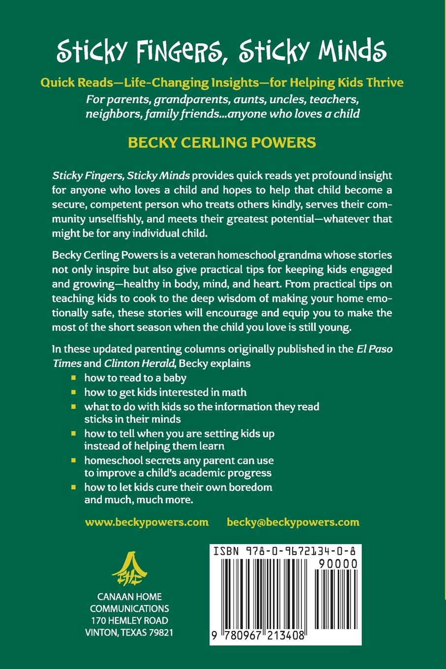 Rückseitencover Sticky Fingers, Sticky Minds