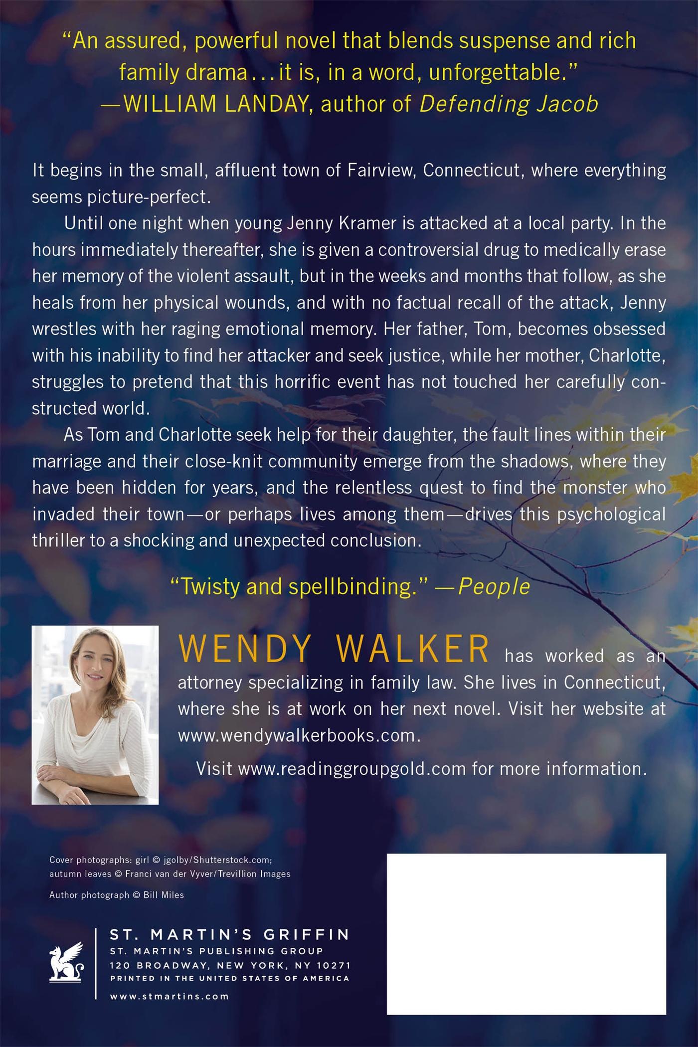 Rückseitencover All Is Not Forgotten