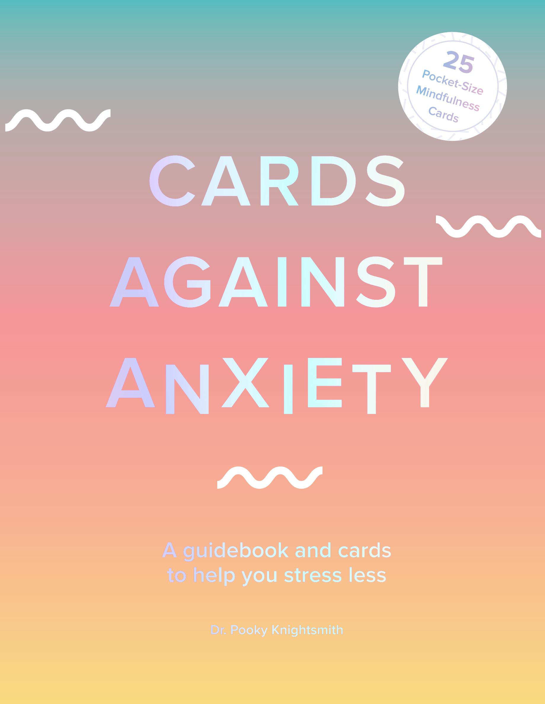 Vorderes Coverbild Cards Against Anxiety Guidebook & Card Set