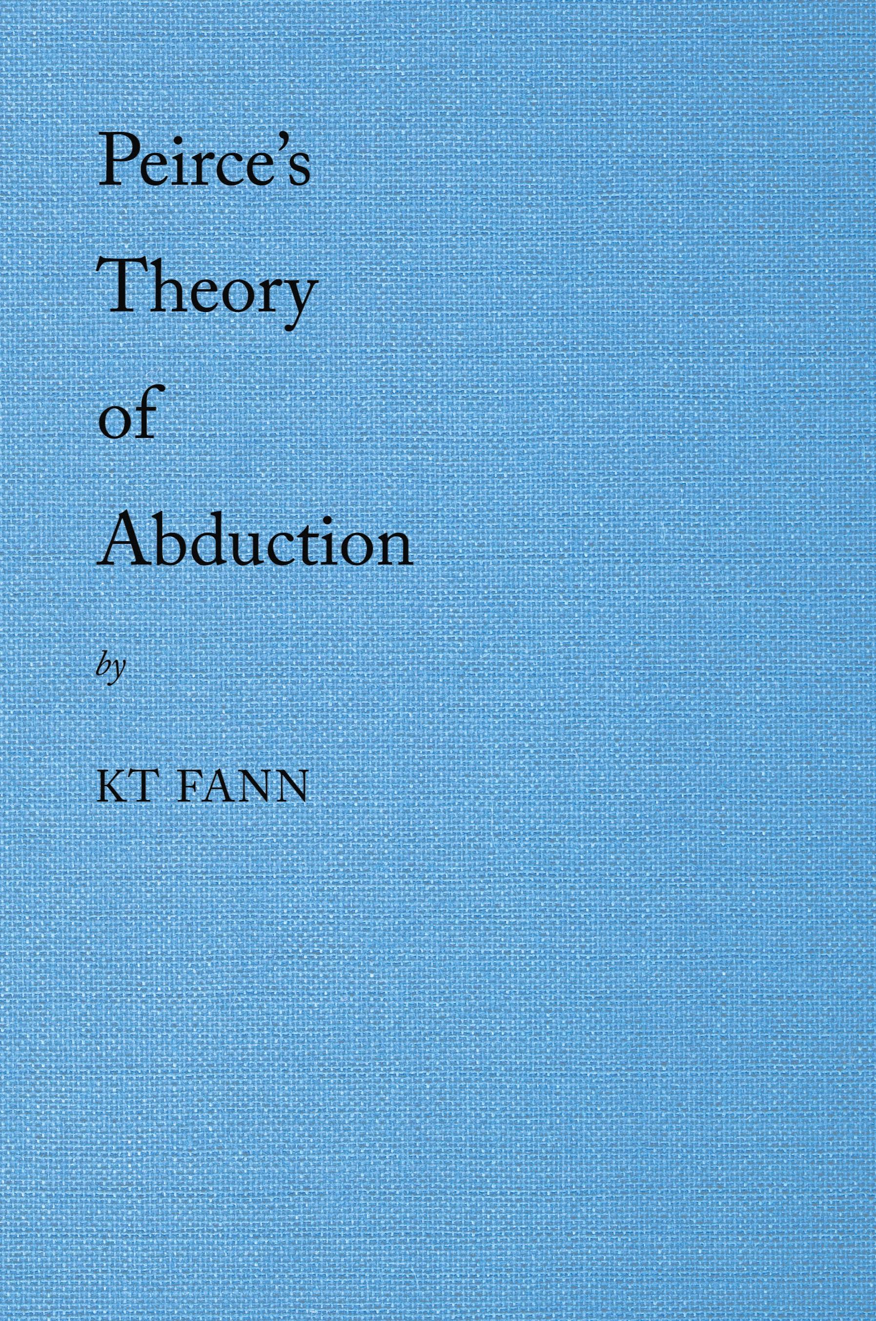 Vorderes Coverbild Peirce's Theory of Abduction