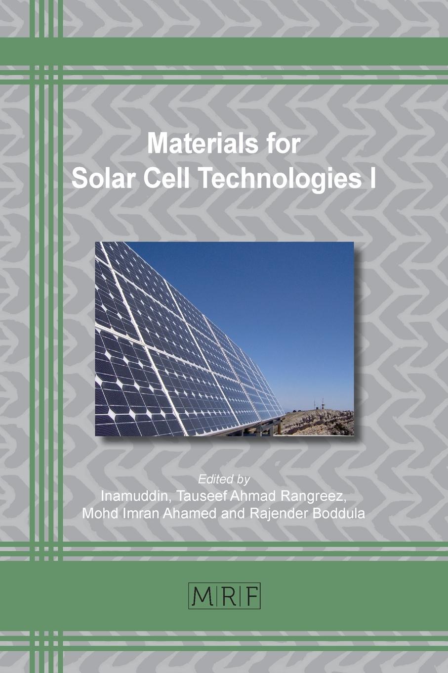 Vorderes Coverbild Materials for Solar Cell Technologies I