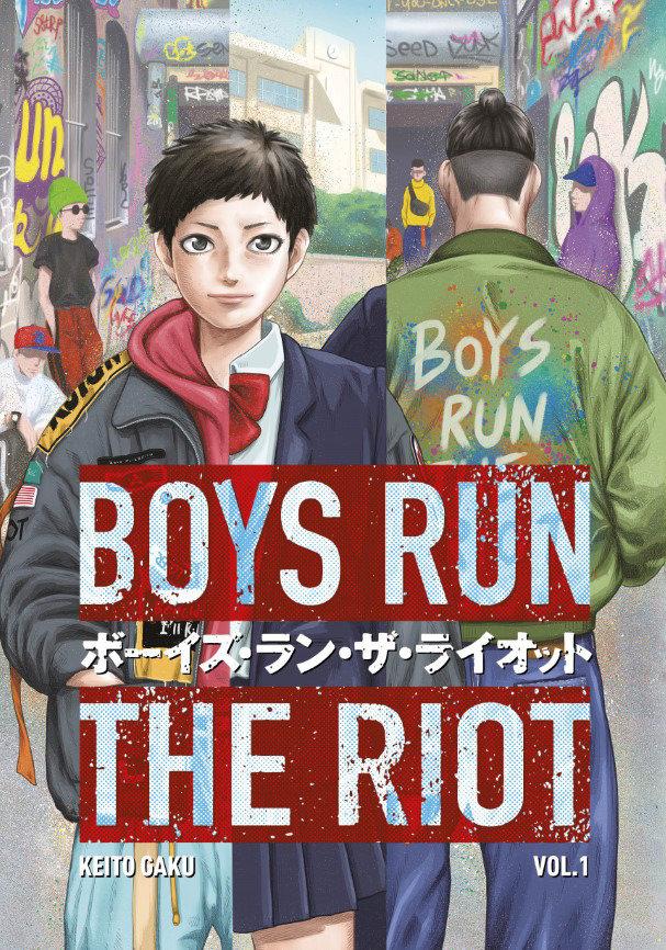 Vorderes Coverbild Boys Run the Riot 01