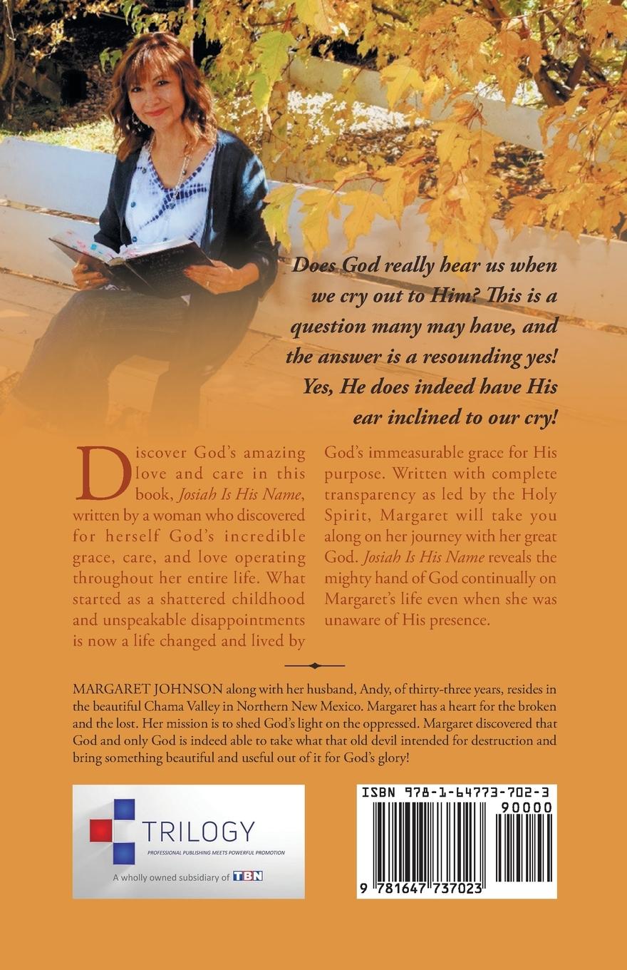 Rückseitencover Josiah Is His Name