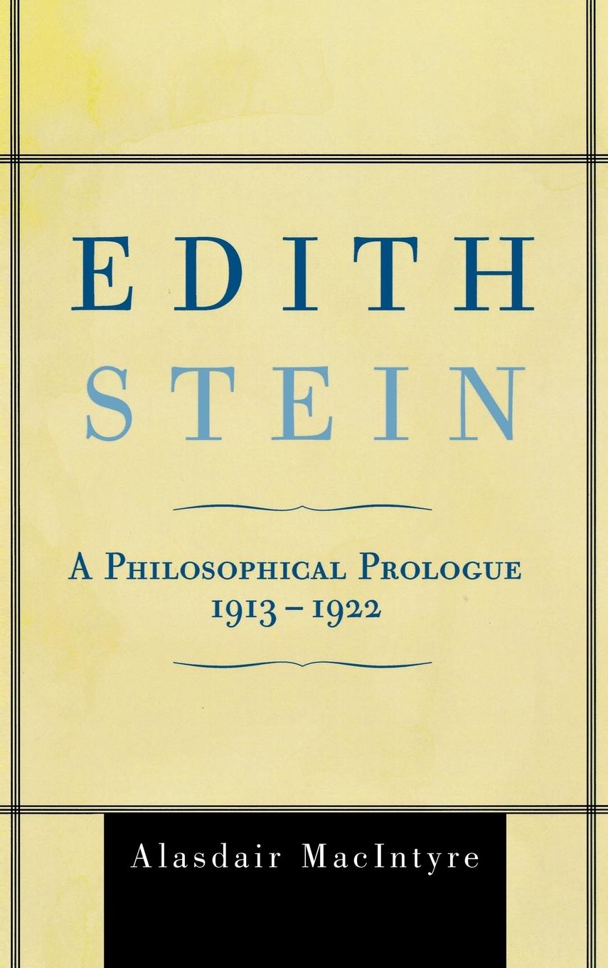 Vorderes Coverbild Edith Stein