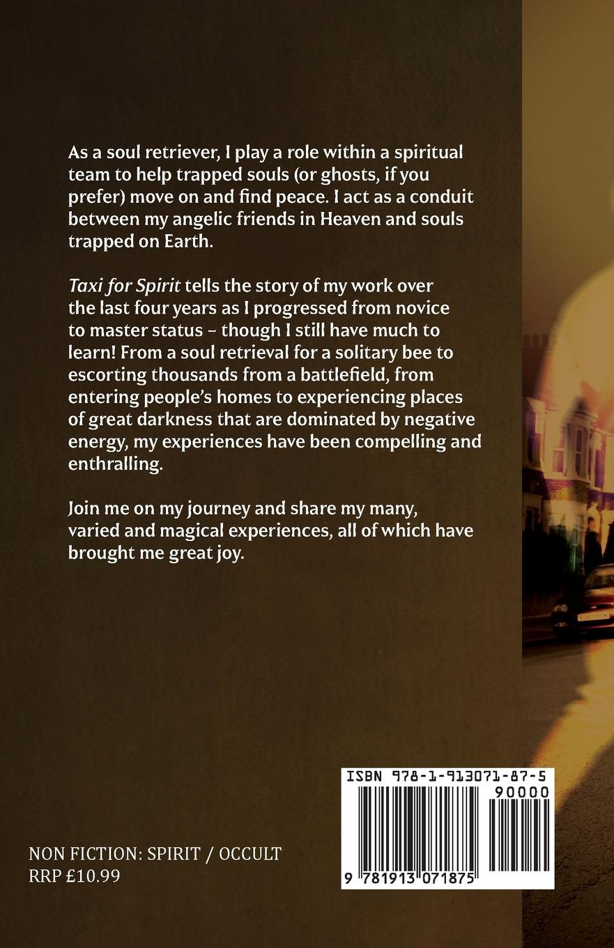Rückseitencover Taxi for 'Spirit': Diary of a Soul Retriever