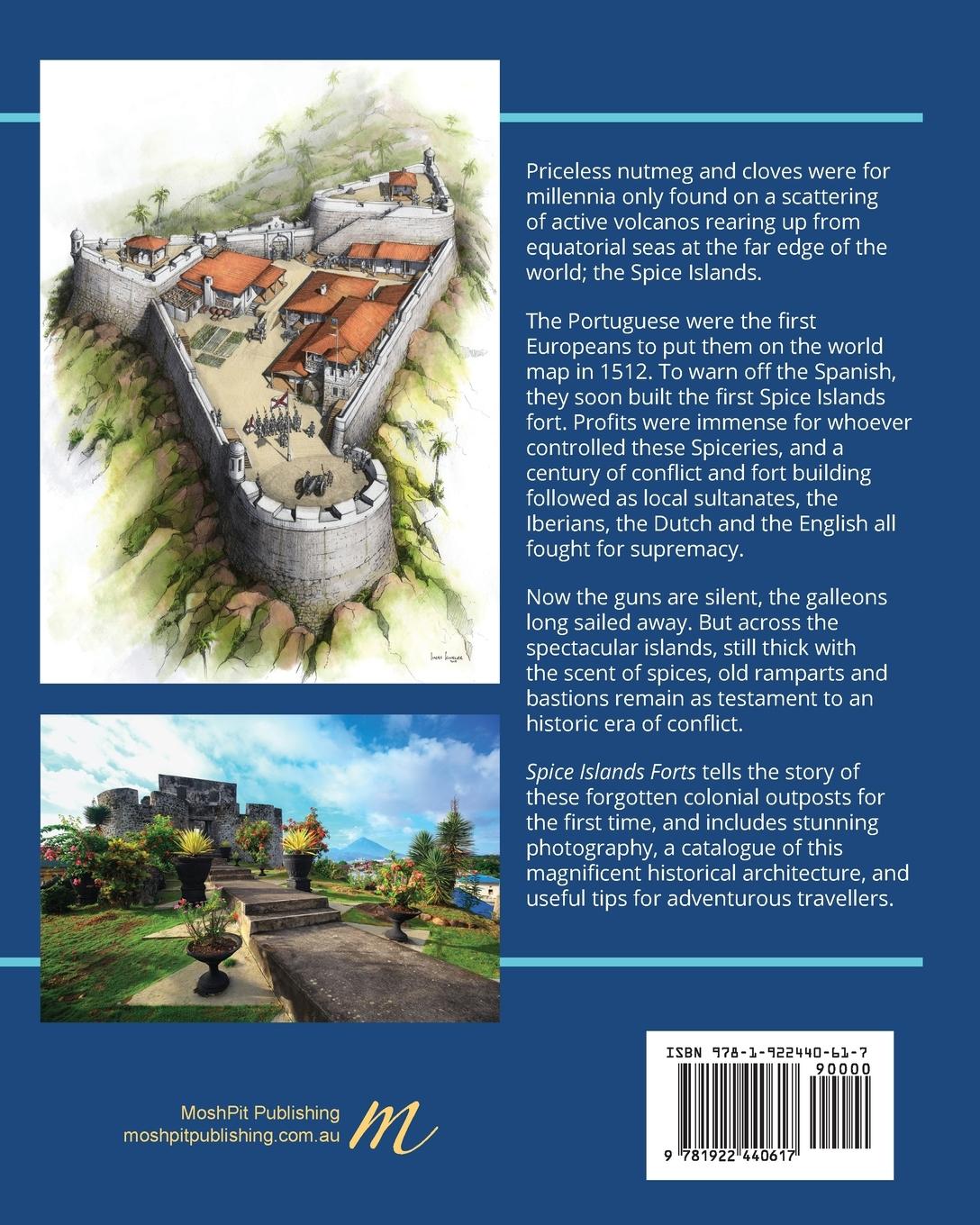 Rückseitencover Spice Islands Forts