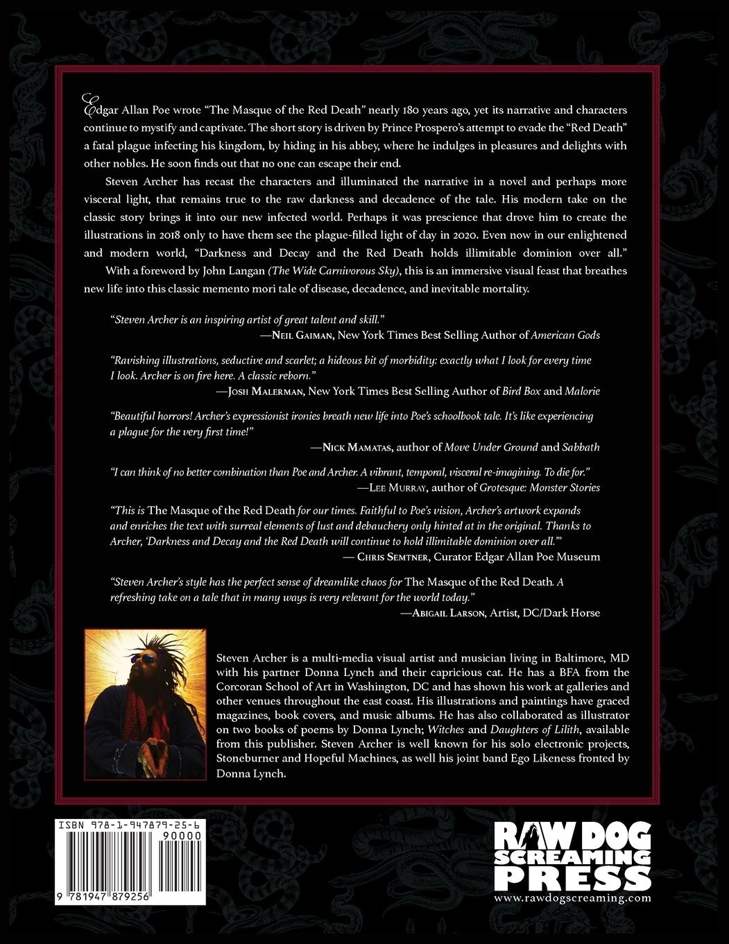 Rückseitencover The Masque of the Red Death