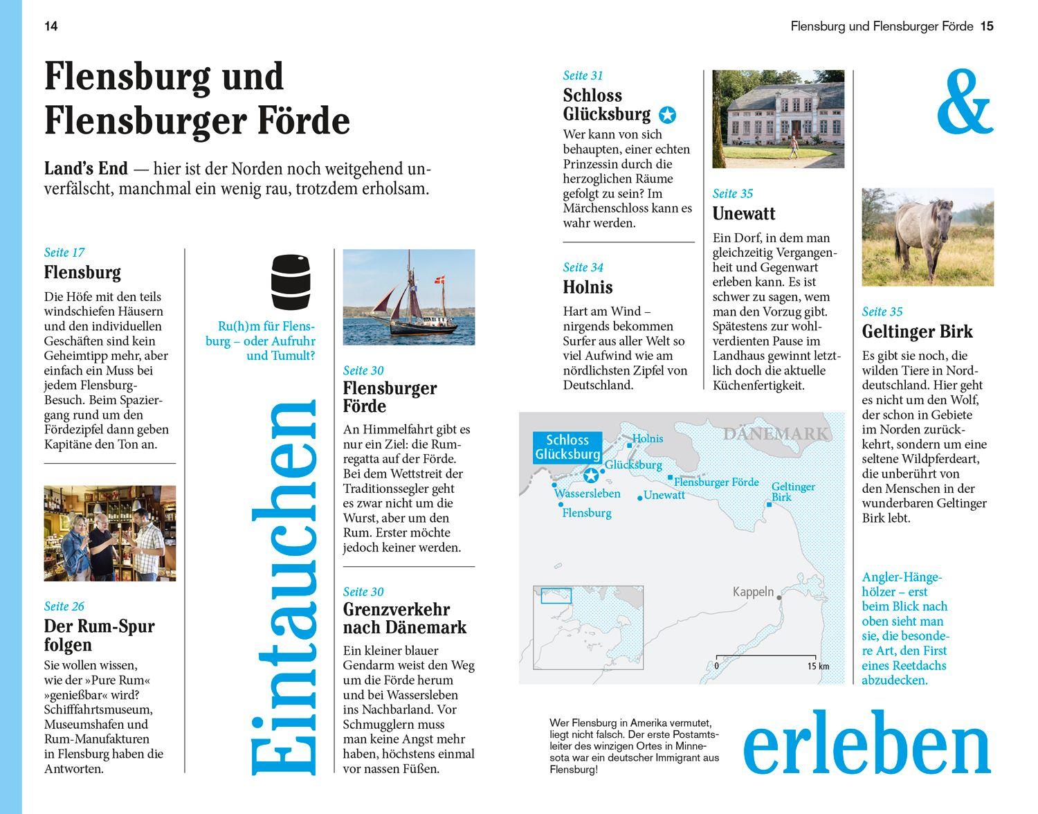 Beispielinhalt (Bild) DuMont Reise-Taschenbuch Ostseeküste Schleswig-Holstein