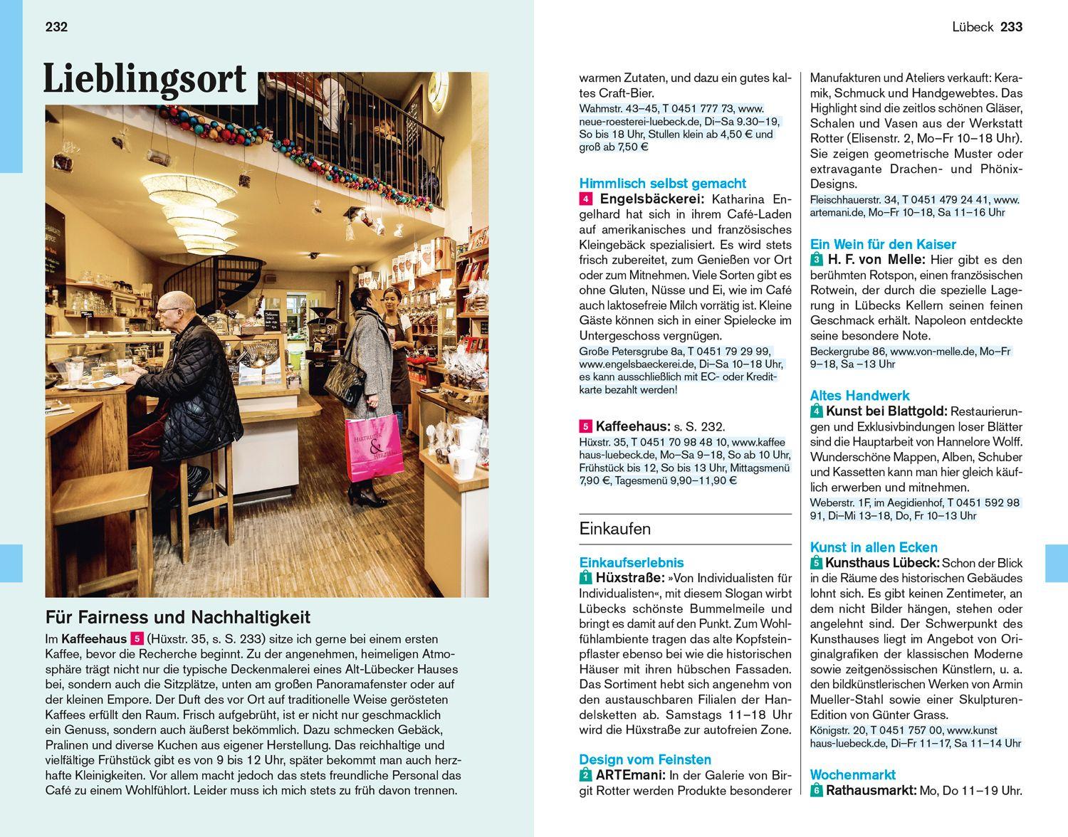 Beispielinhalt (Bild) DuMont Reise-Taschenbuch Ostseeküste Schleswig-Holstein