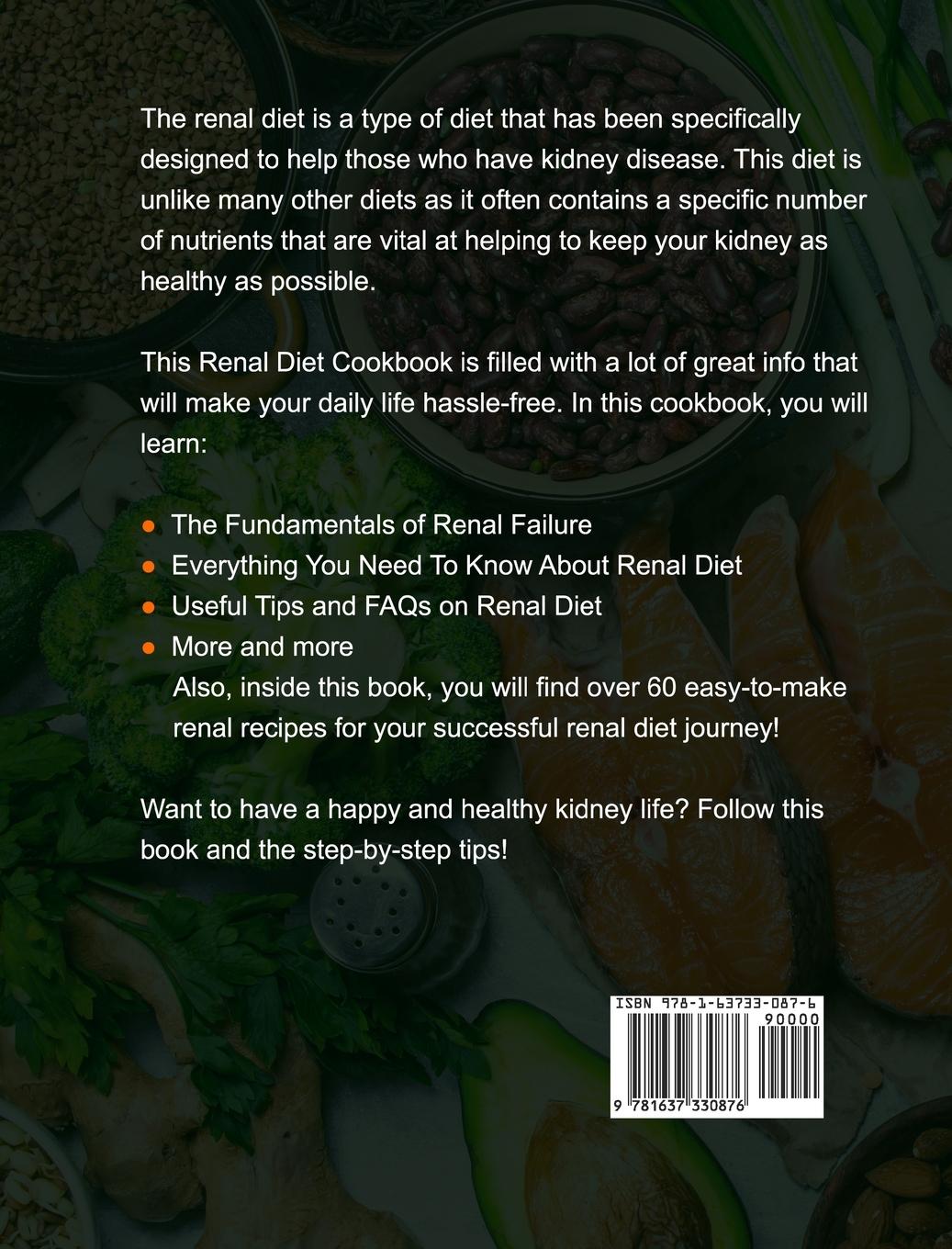 Rückseitencover The Renal Diet Cookbook for Beginners