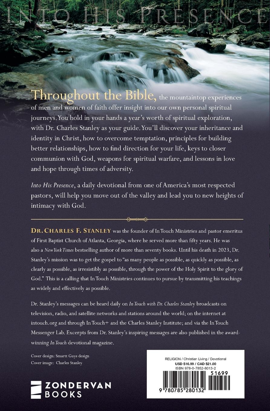 Rückseitencover Into His Presence