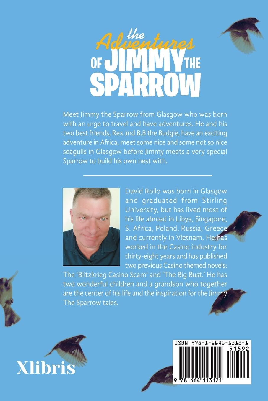 Rückseitencover The Adventures of Jimmy the Sparrow (From Glasgow)