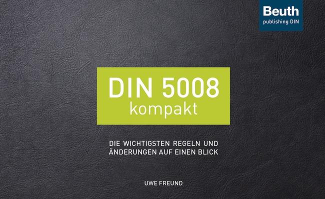 Vorderes Coverbild DIN 5008 kompakt