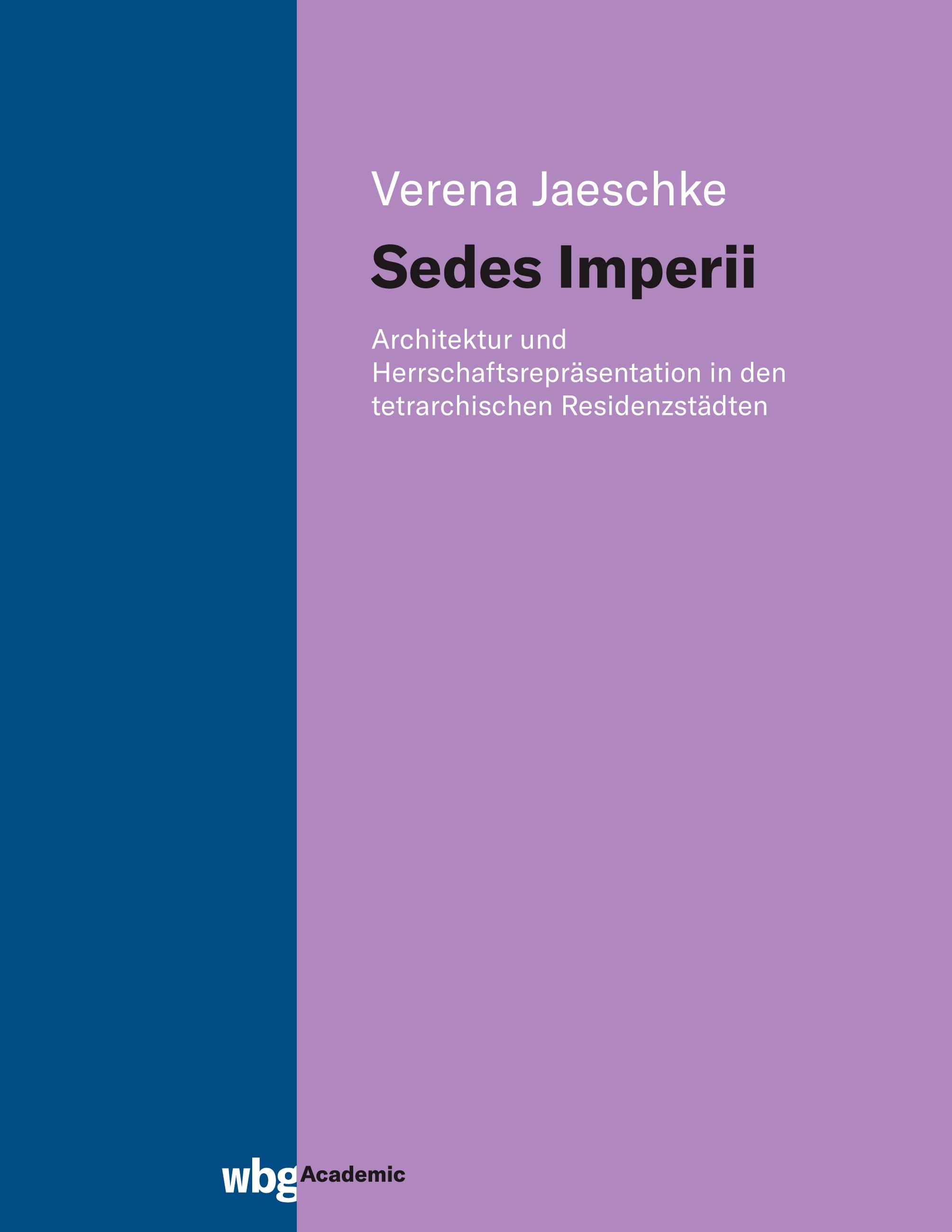 Vorderes Coverbild Sedes imperii