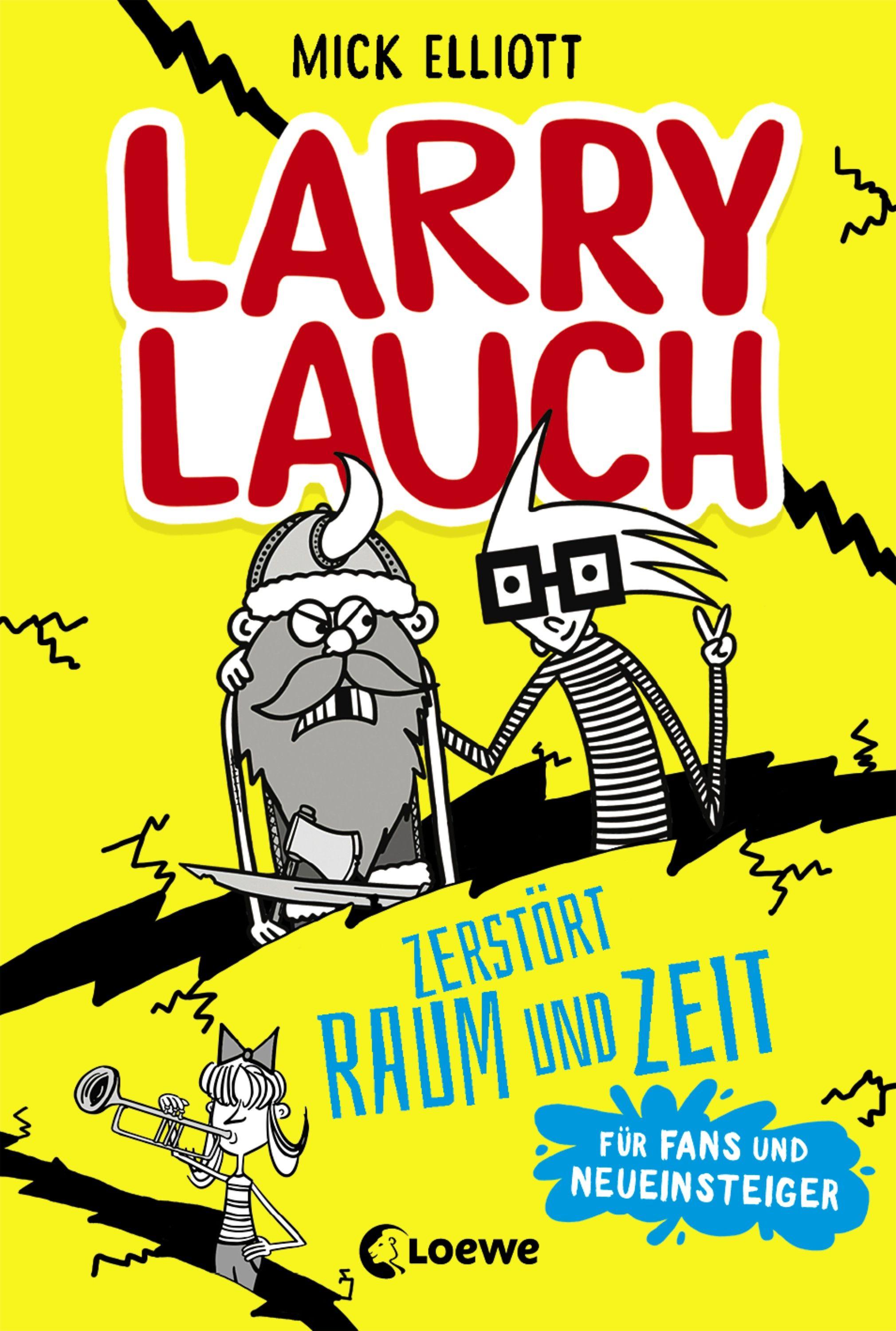 Vorderes Coverbild Larry Lauch zerstört Raum und Zeit