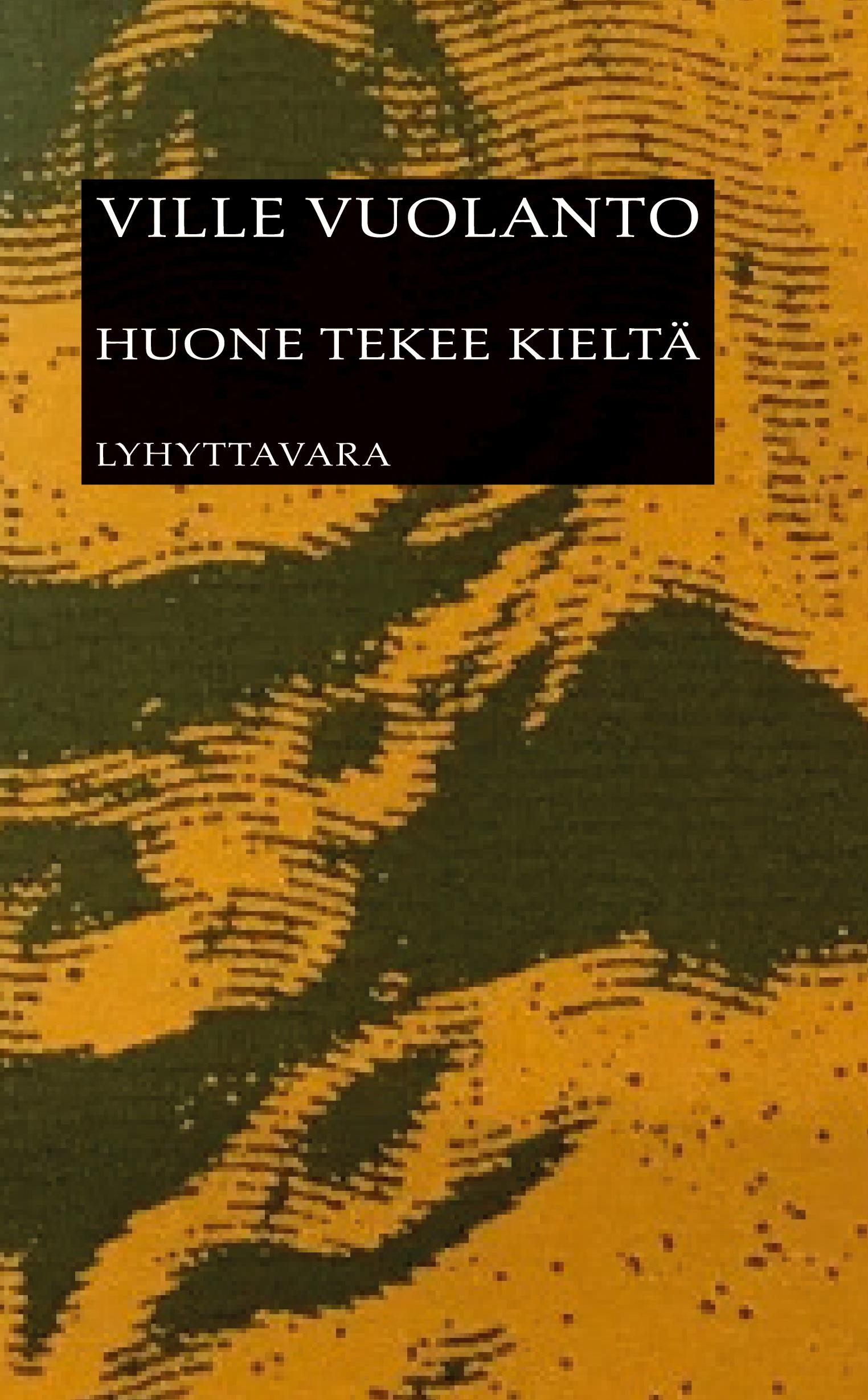 Vorderes Coverbild Huone tekee kieltä