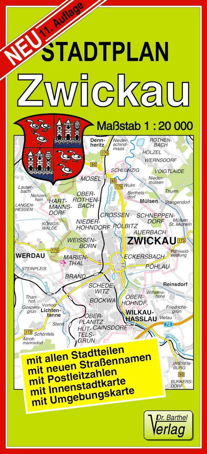 Vorderes Coverbild Radwander-und Wanderkarte Mittweida und Umgebung 1 : 50 000