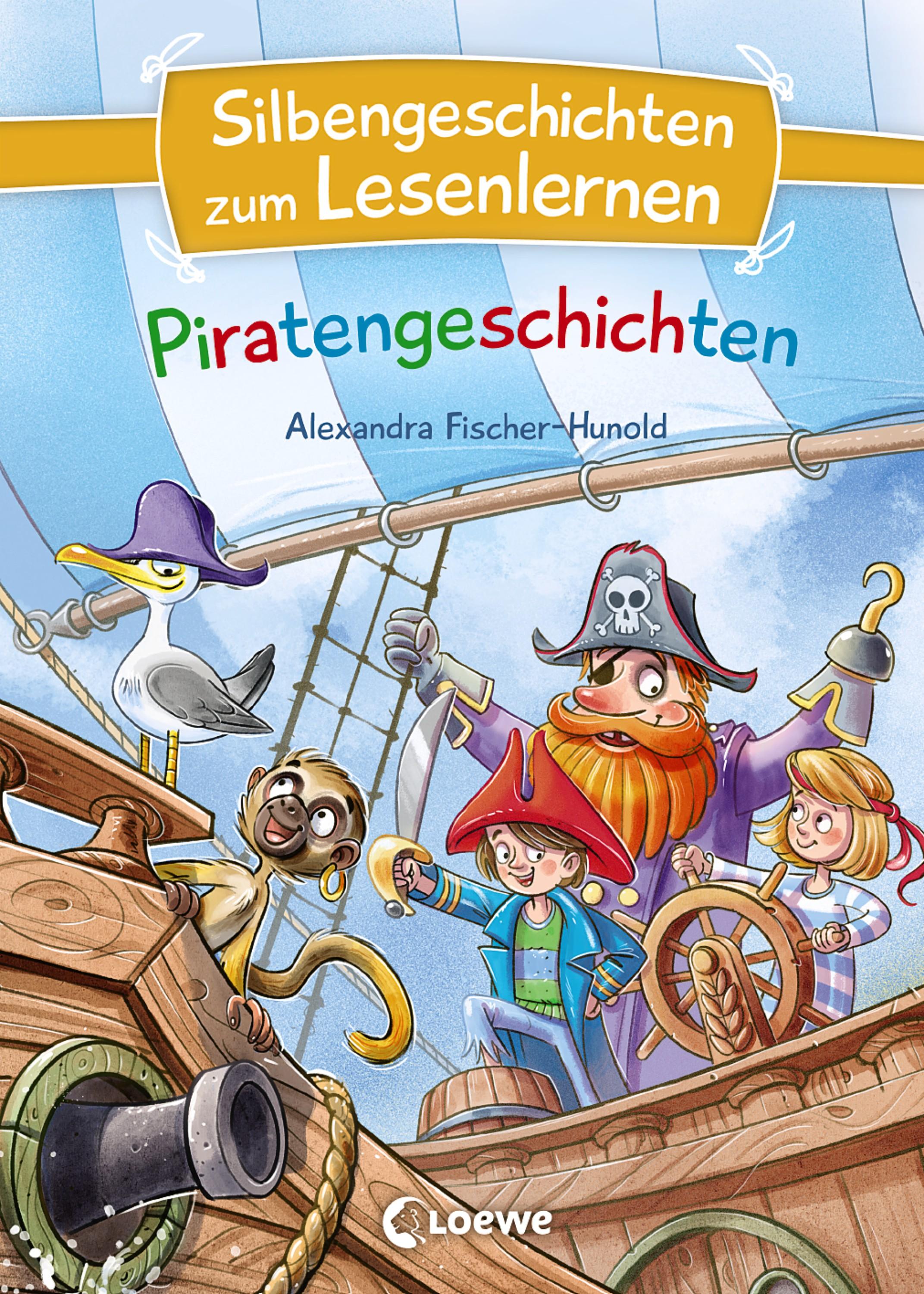 Vorderes Coverbild Silbengeschichten zum Lesenlernen - Piratengeschichten