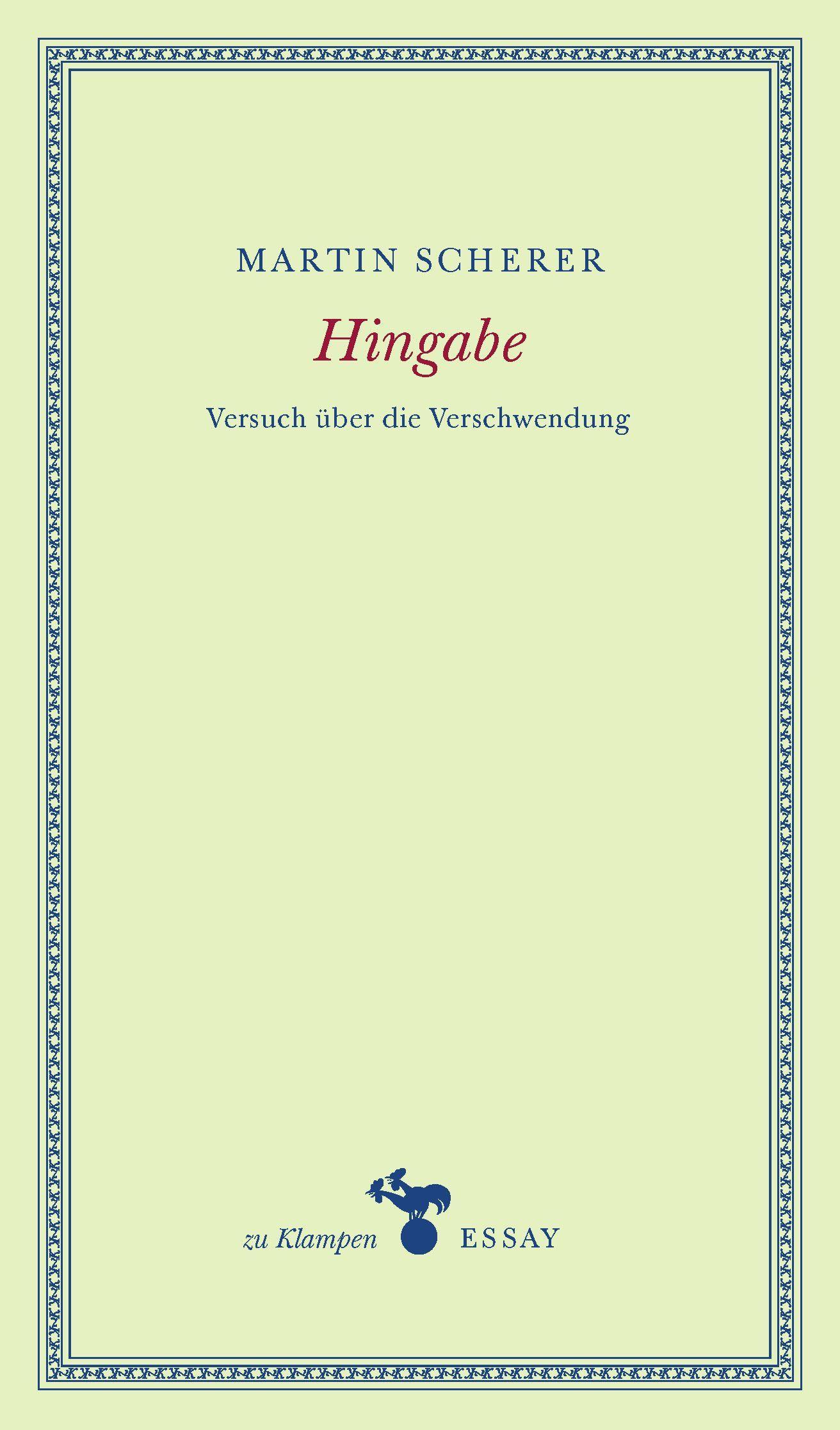 Vorderes Coverbild Hingabe