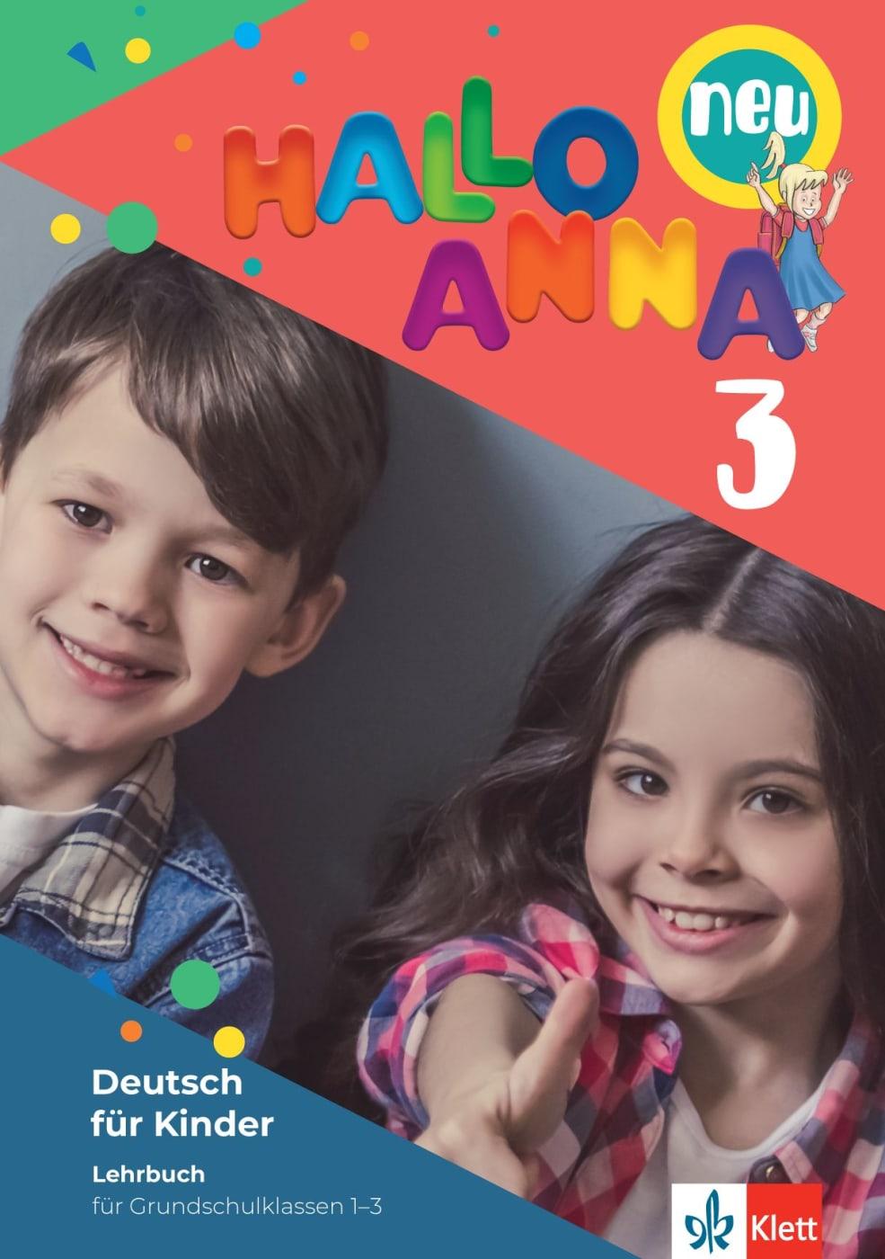 Vorderes Coverbild Hallo Anna 3 neu. Lehrbuch mit 2 Audio-CDs