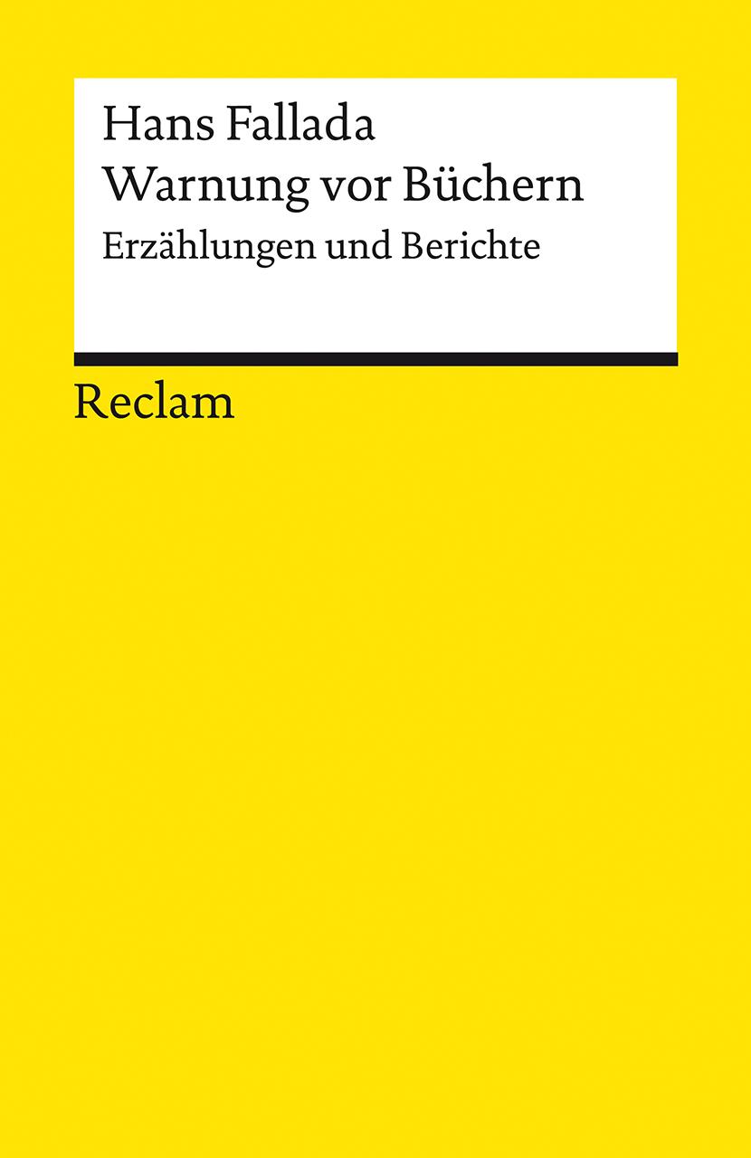 Vorderes Coverbild Warnung vor Büchern