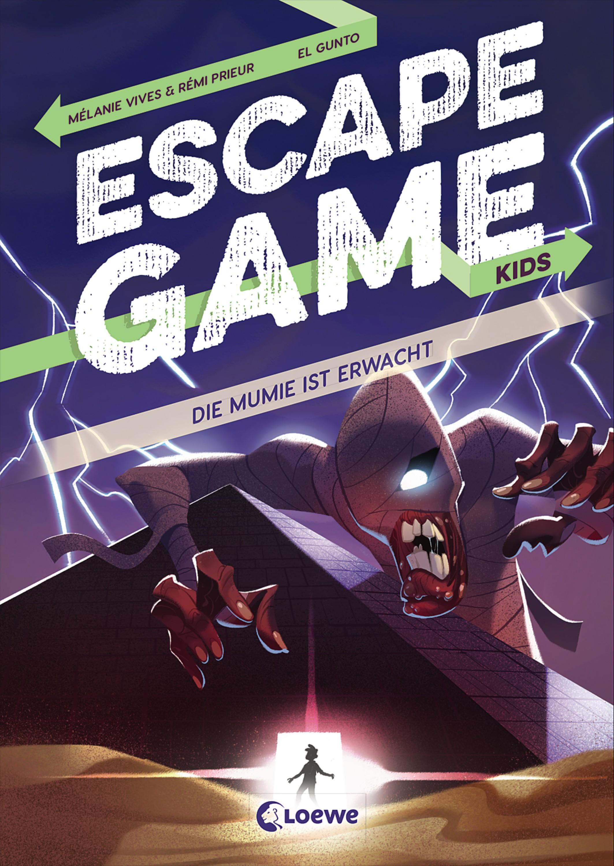 Vorderes Coverbild Escape Game Kids - Die Mumie ist erwacht