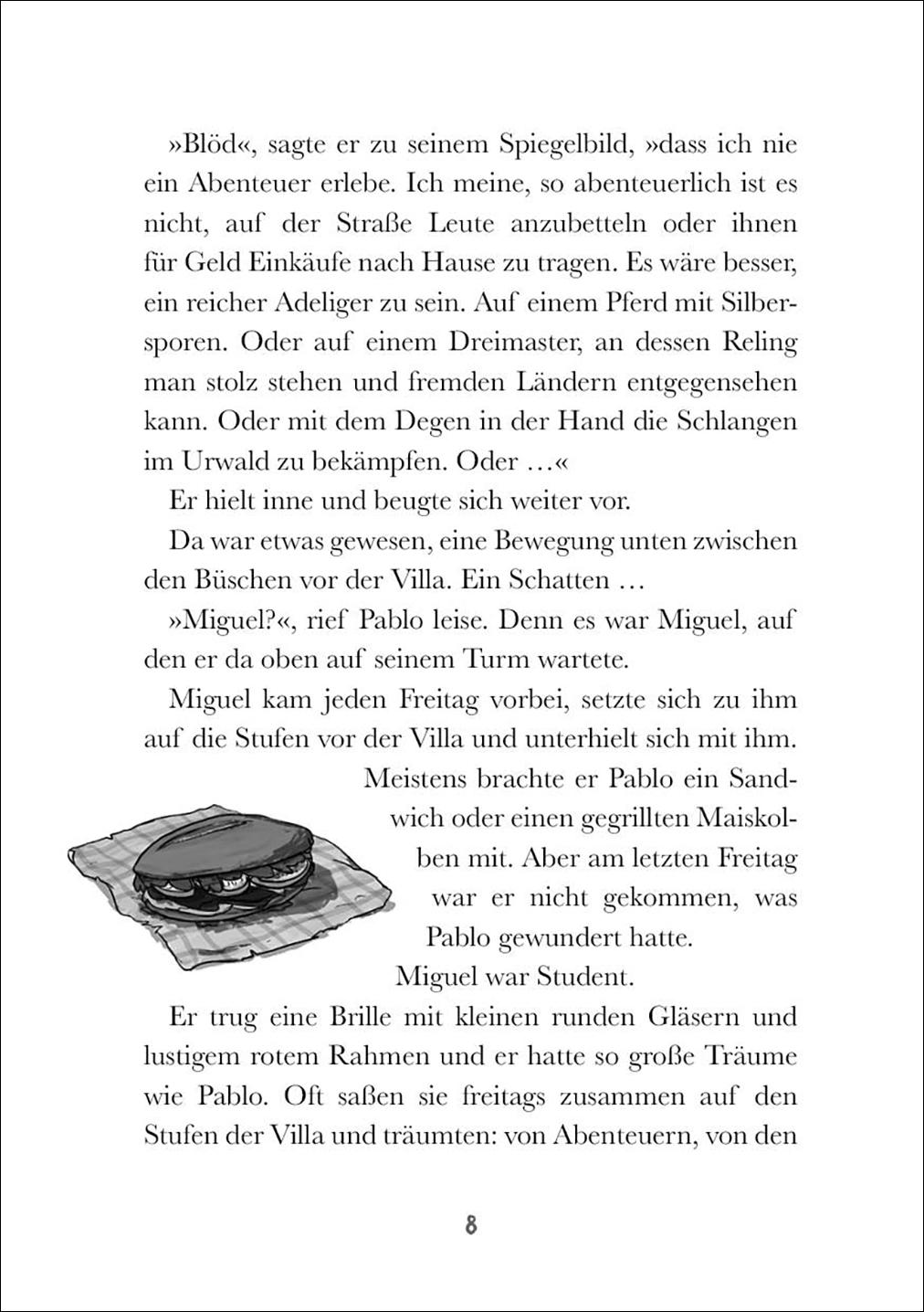 Beispielinhalt (Bild) Die Amazonas-Detektive (Band 1) - Verschwörung im Dschungel