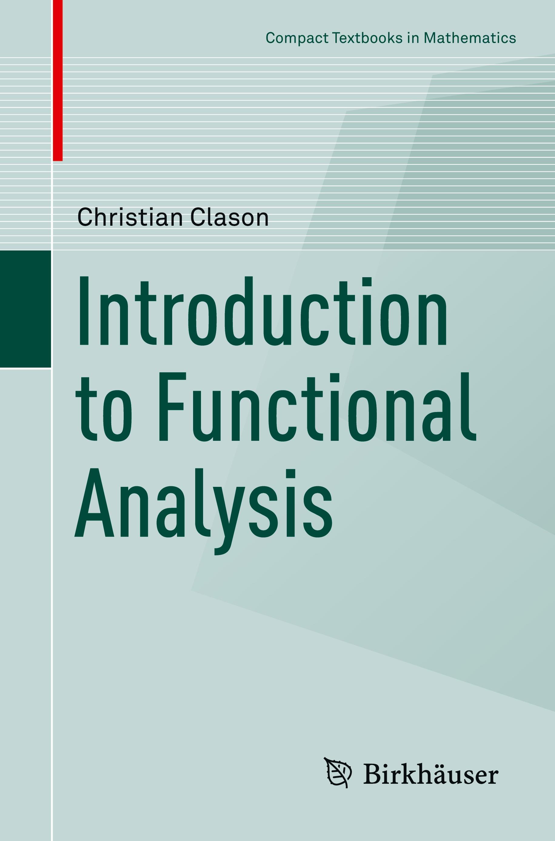 Vorderes Coverbild Introduction to Functional Analysis