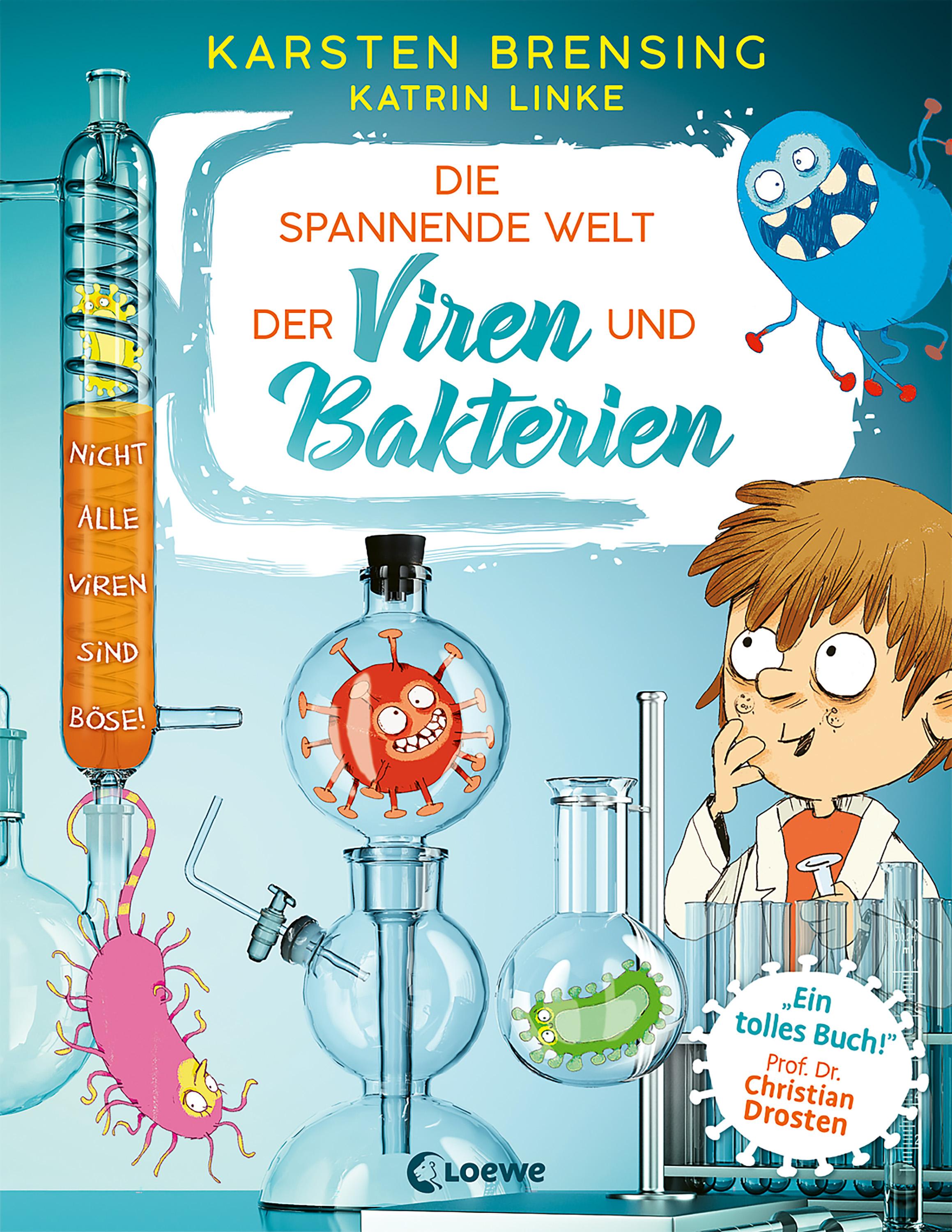 Vorderes Coverbild Die spannende Welt der Viren und Bakterien