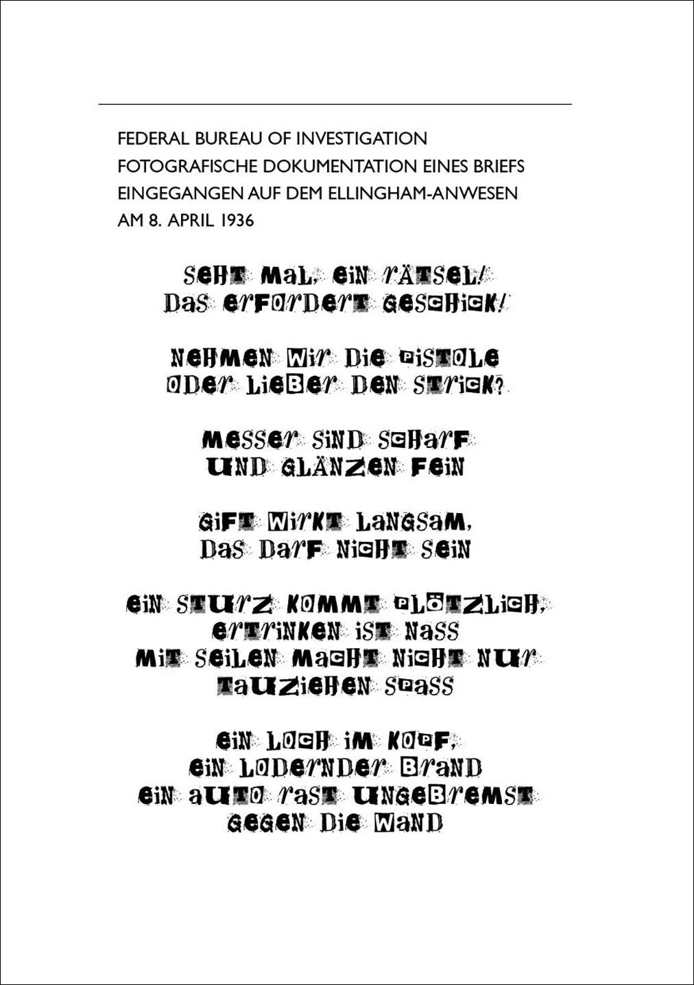 Beispielinhalt (Bild) Ellingham Academy (Band 3) - Die Botschaft an der Wand