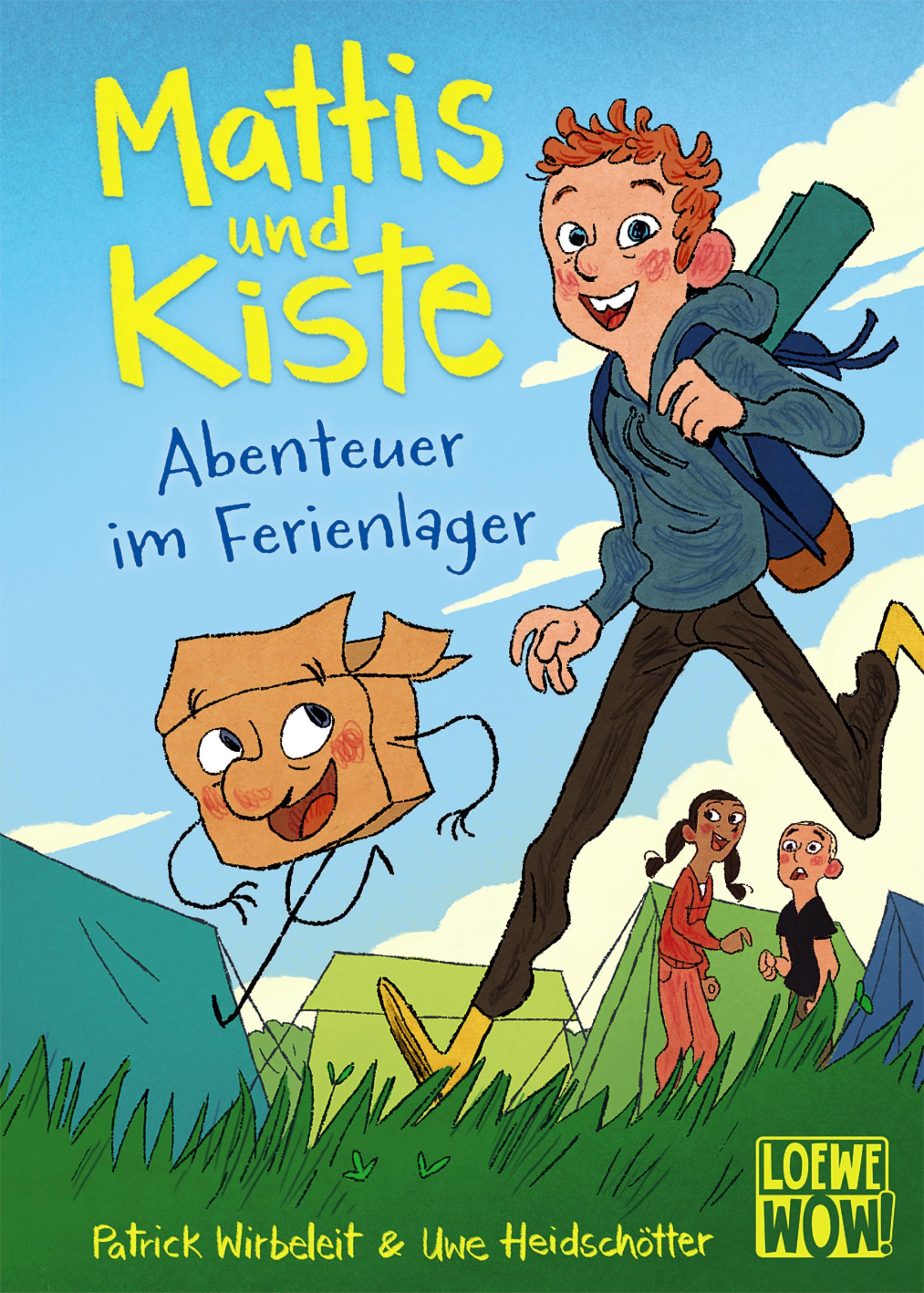 Vorderes Coverbild Mattis und Kiste (Band 1) - Abenteuer im Ferienlager