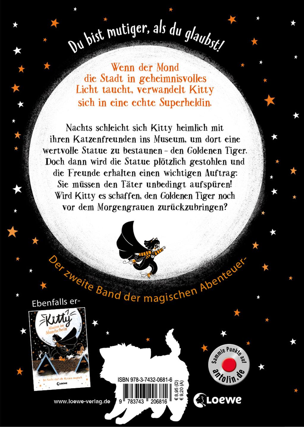 Rückseitencover Kitty (Band 2) - Geheimauftrag bei Nacht
