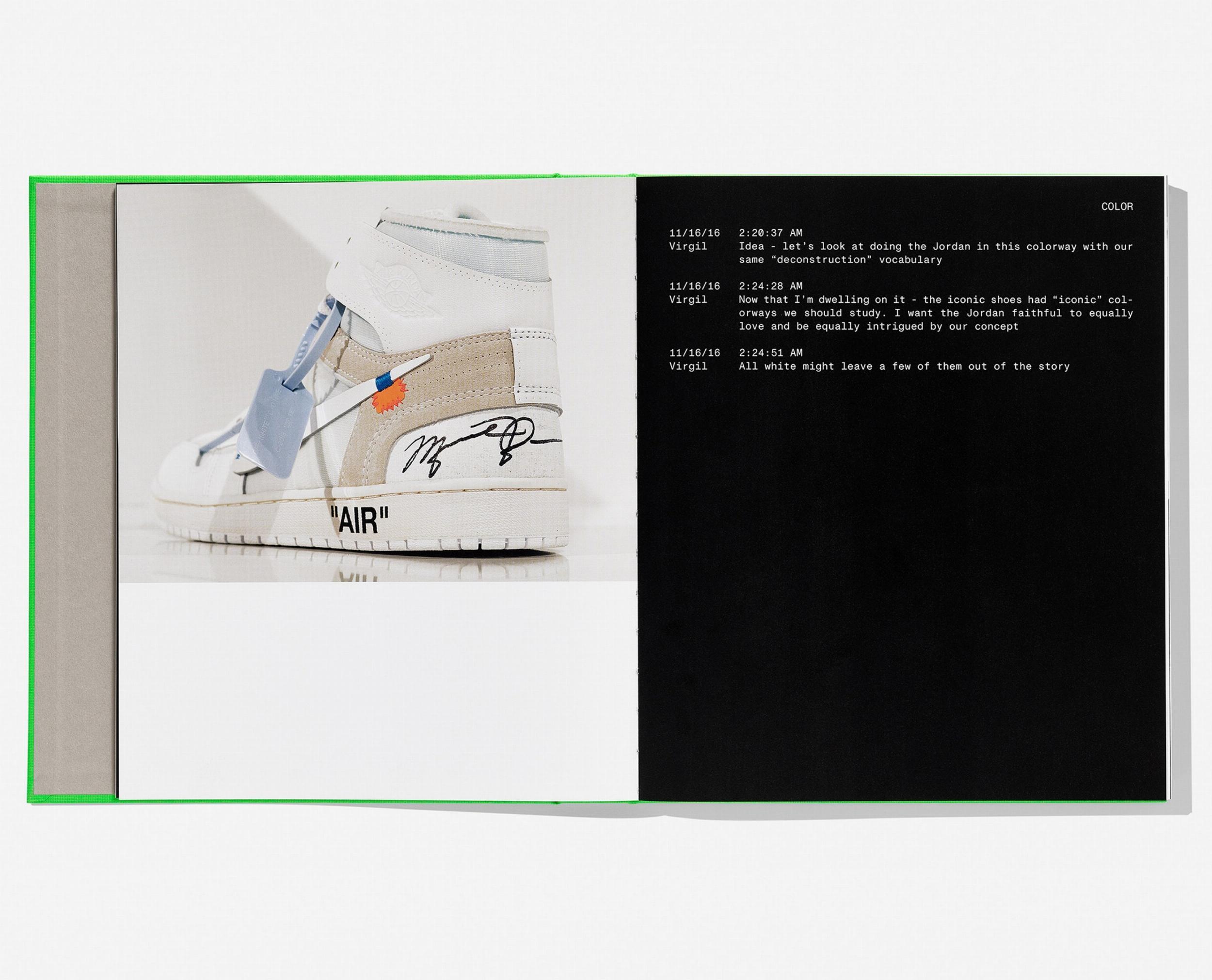 Beispielinhalt (Bild) Virgil Abloh. Nike. ICONS