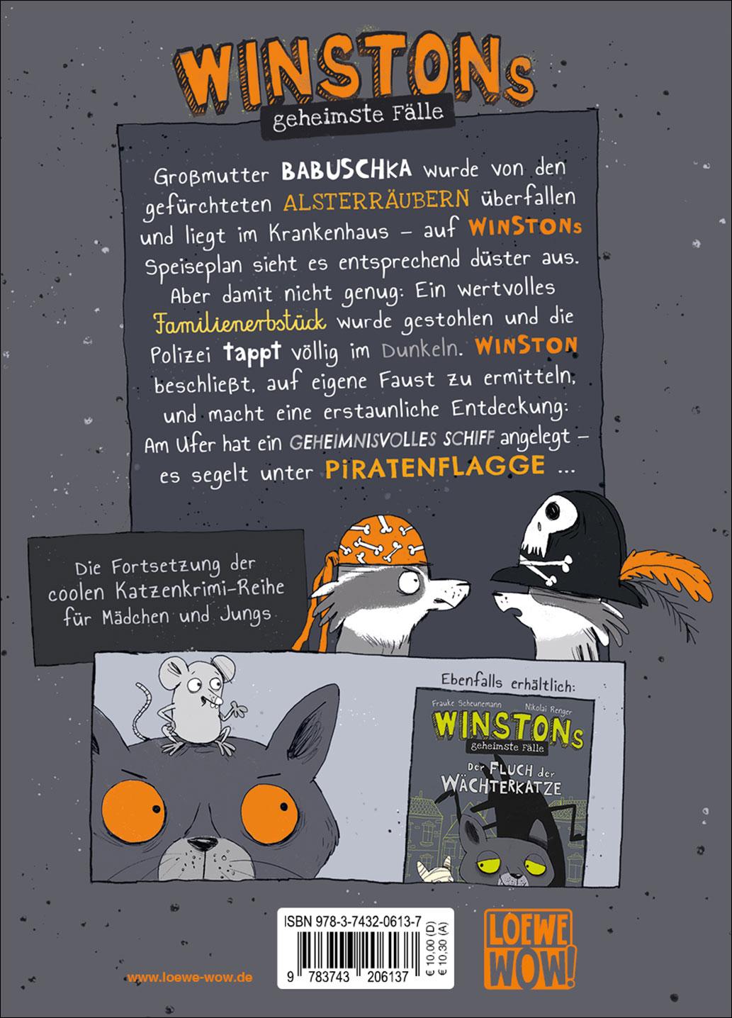 Rückseitencover Winstons geheimste Fälle (Band 2) - Das Geisterschiff