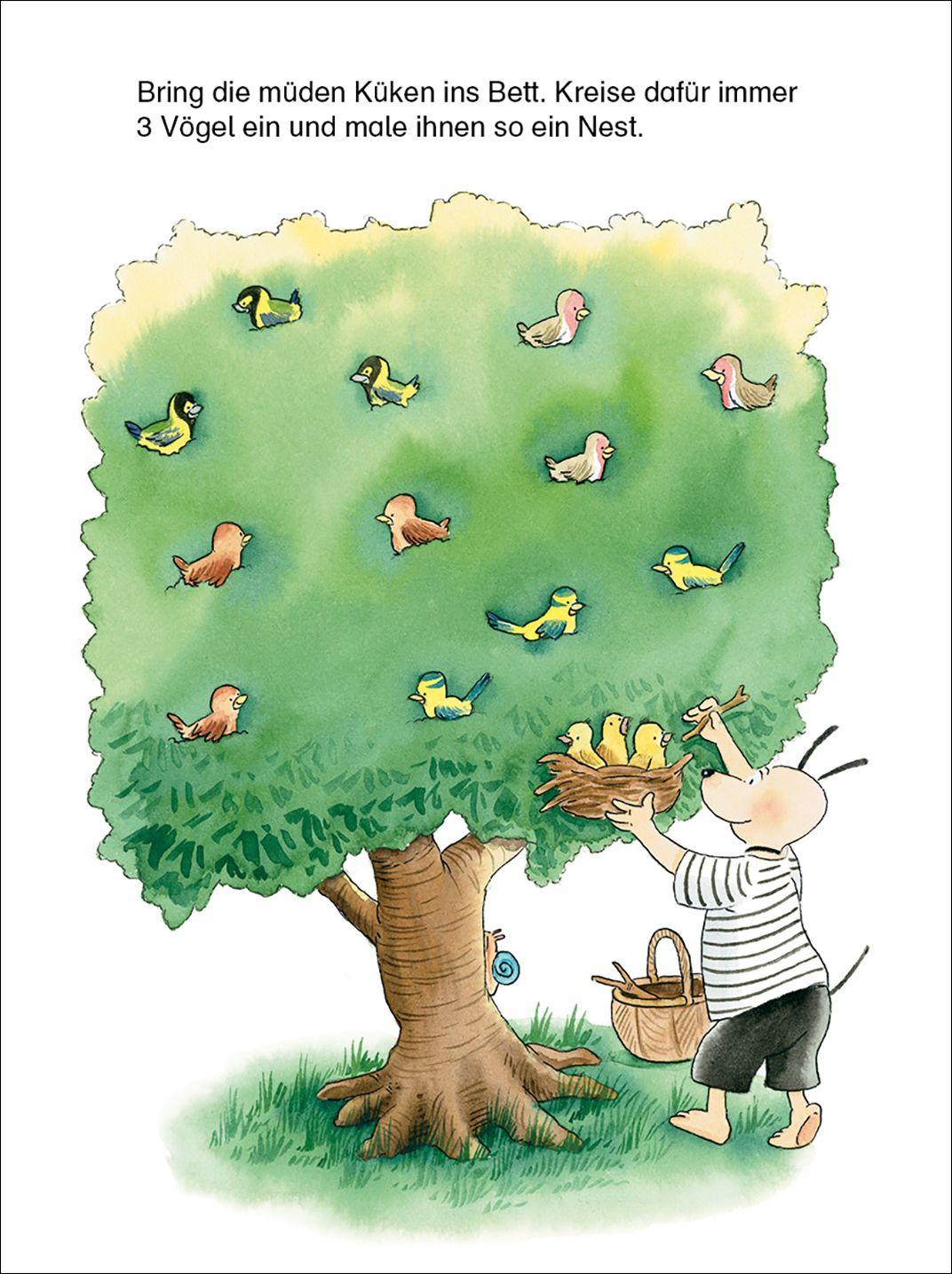 Beispielinhalt (Bild) 100 Übungen bis zum Schulanfang