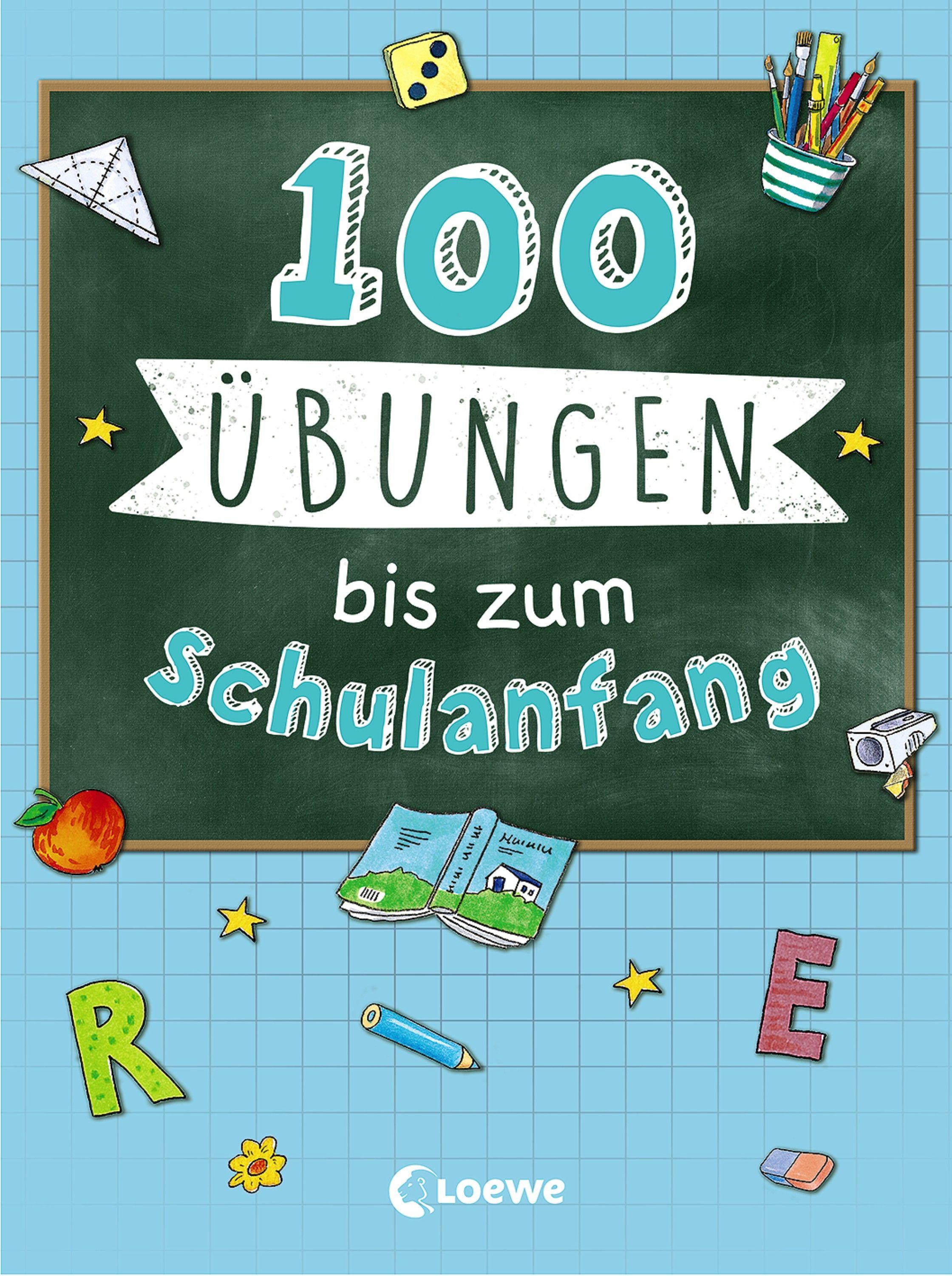 Vorderes Coverbild 100 Übungen bis zum Schulanfang