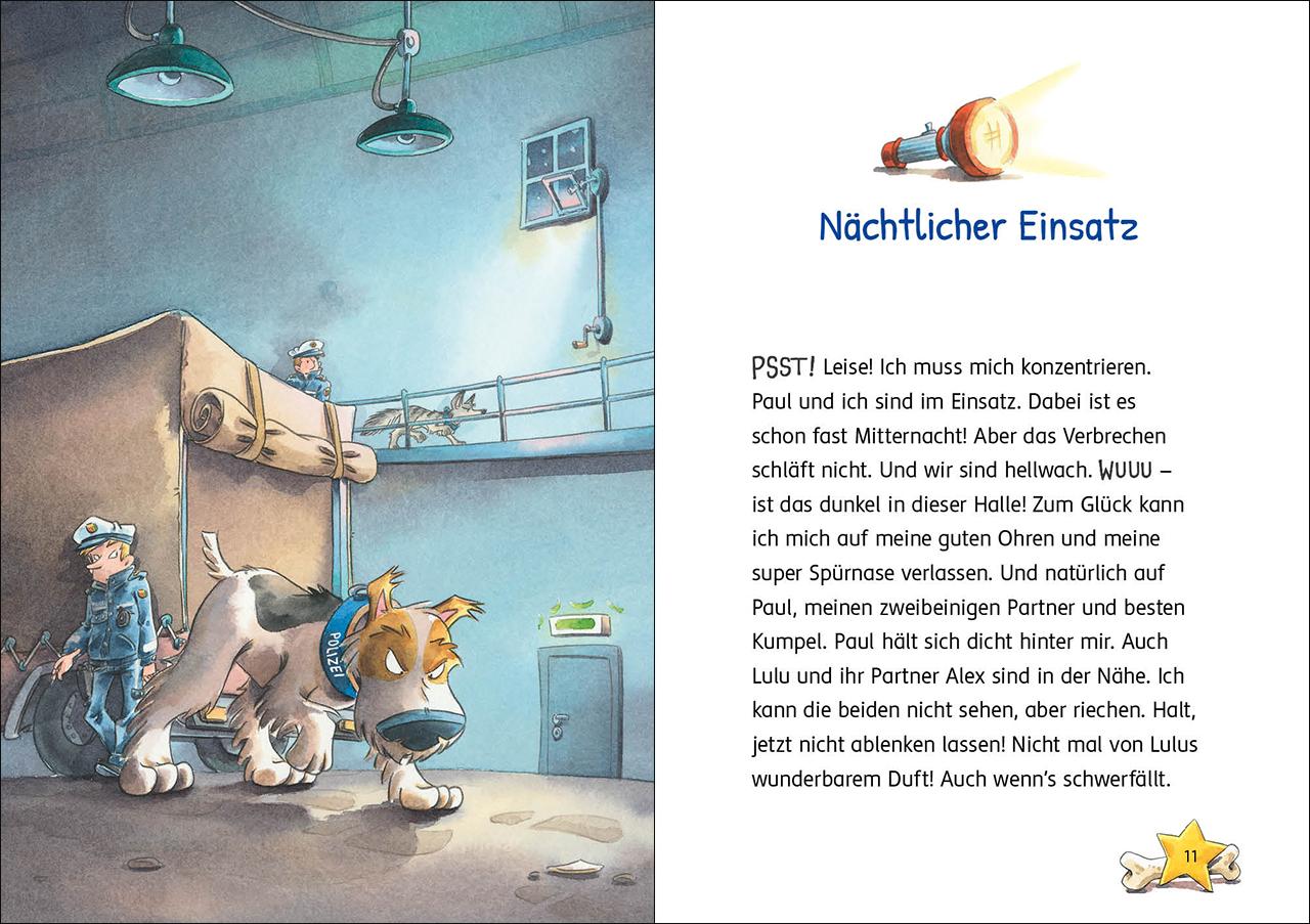 Beispielinhalt (Bild) Kommissar Pfote (Band 2) - Auf der Spur der Diamanten-Diebin