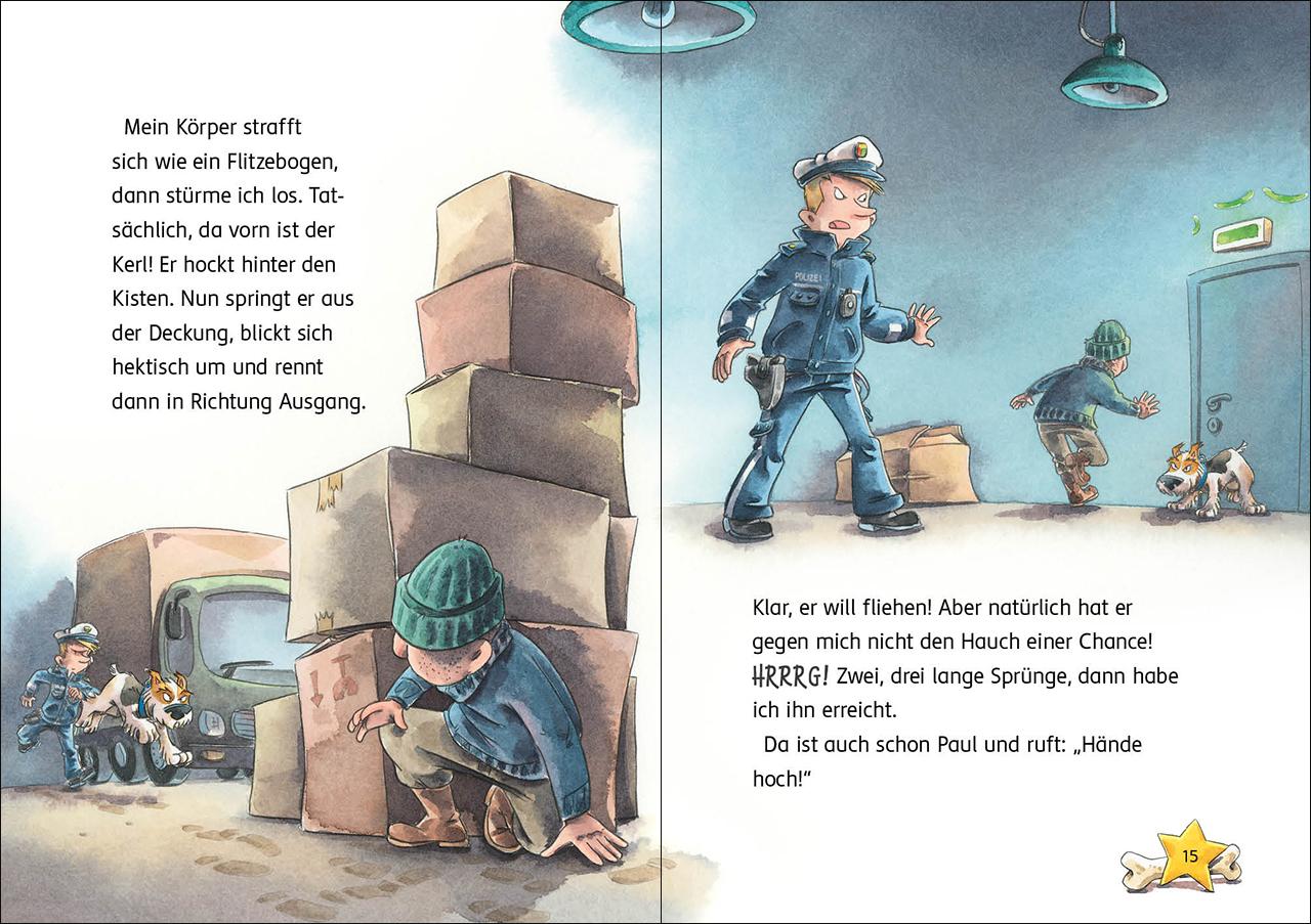 Beispielinhalt (Bild) Kommissar Pfote (Band 2) - Auf der Spur der Diamanten-Diebin