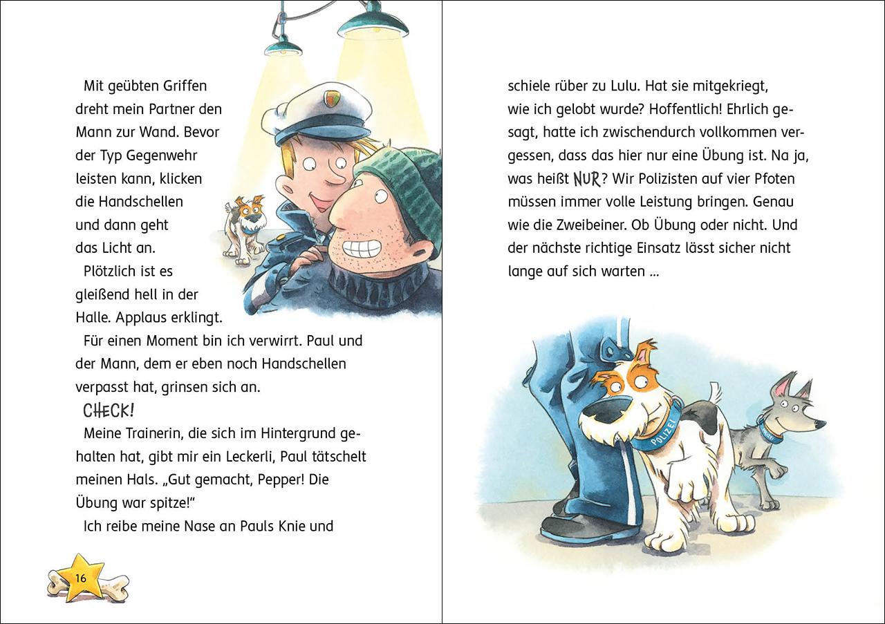 Beispielinhalt (Bild) Kommissar Pfote (Band 2) - Auf der Spur der Diamanten-Diebin