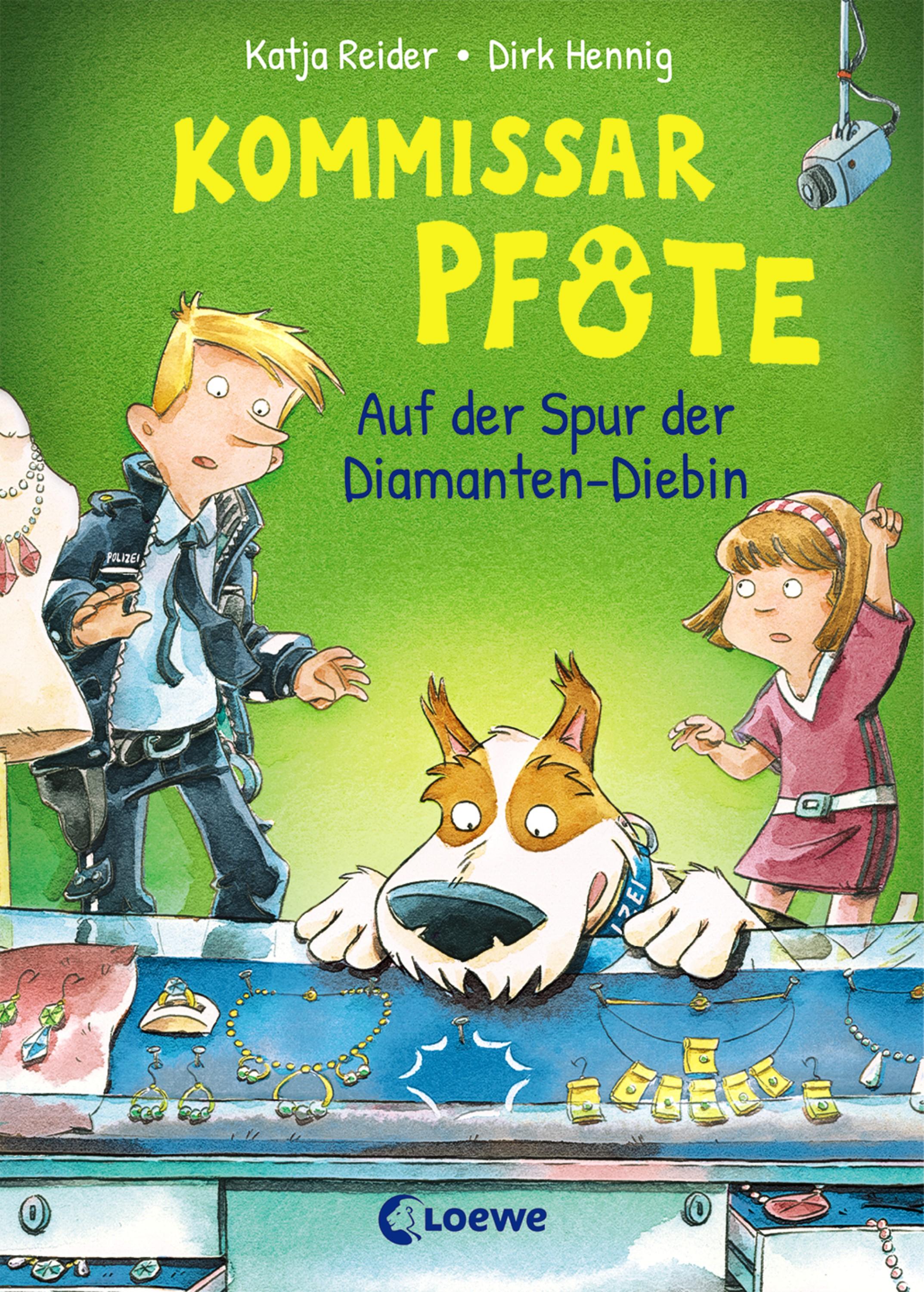 Vorderes Coverbild Kommissar Pfote (Band 2) - Auf der Spur der Diamanten-Diebin