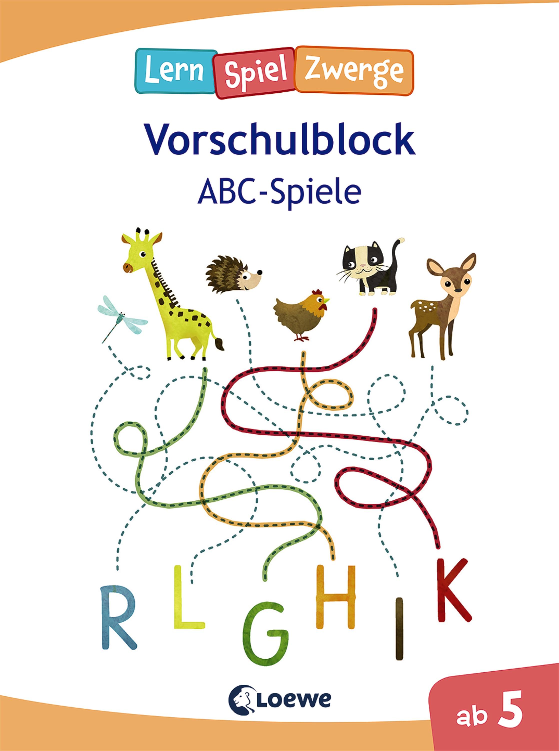 Vorderes Coverbild Die neuen LernSpielZwerge - ABC-Spiele