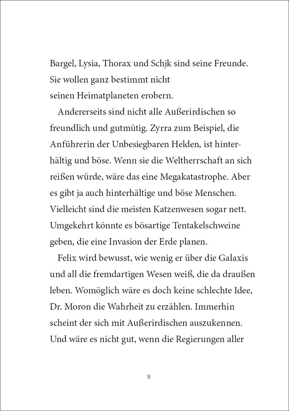 Beispielinhalt (Bild) Galactic Gamers (Band 3) - Der Portalschlüssel
